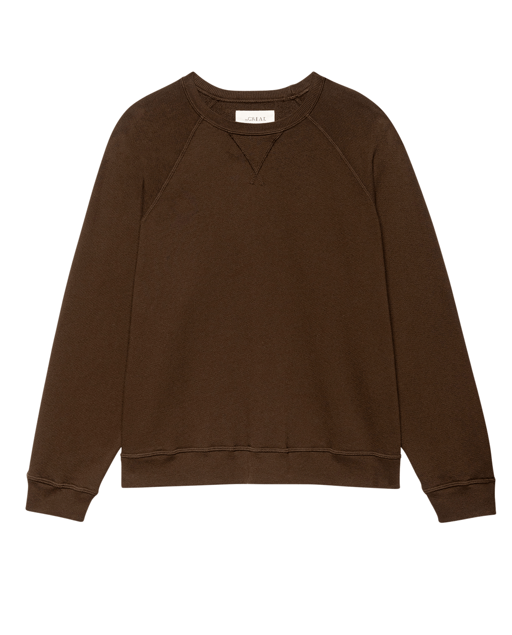 The Slouch Sweatshirt. Solid -- Driftwood