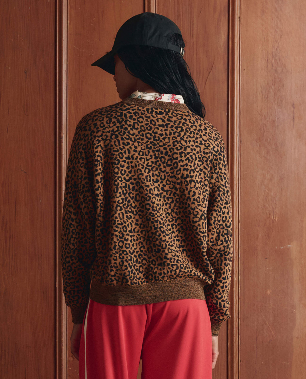 The Oversized Pullover. -- Leopard