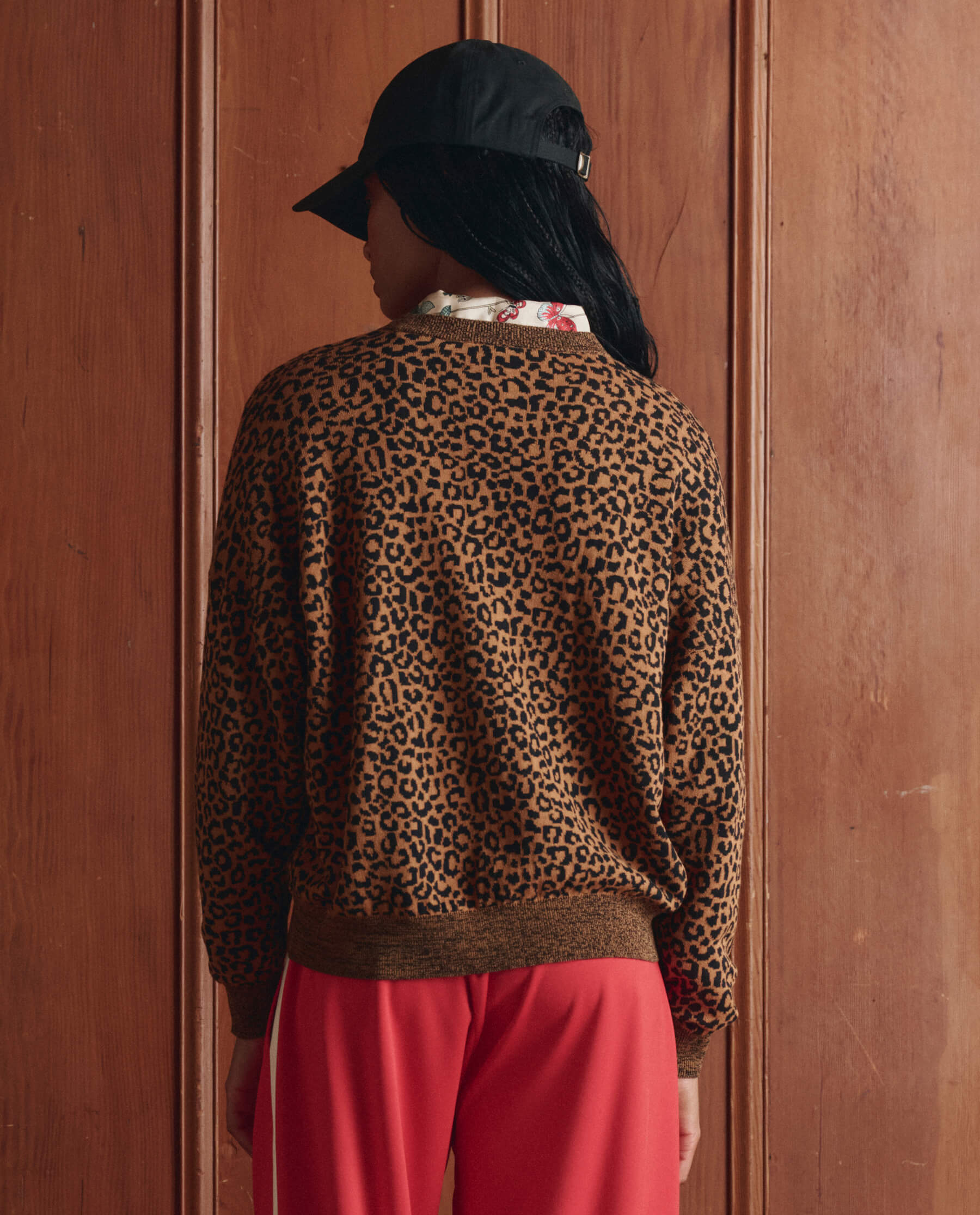The Oversized Pullover. -- Leopard