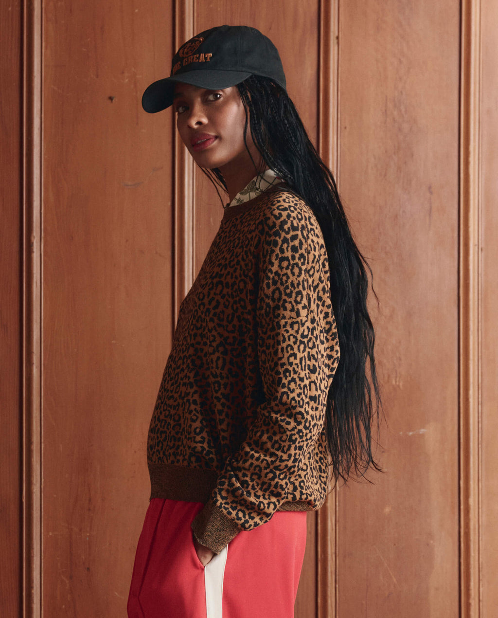 The Oversized Pullover. -- Leopard