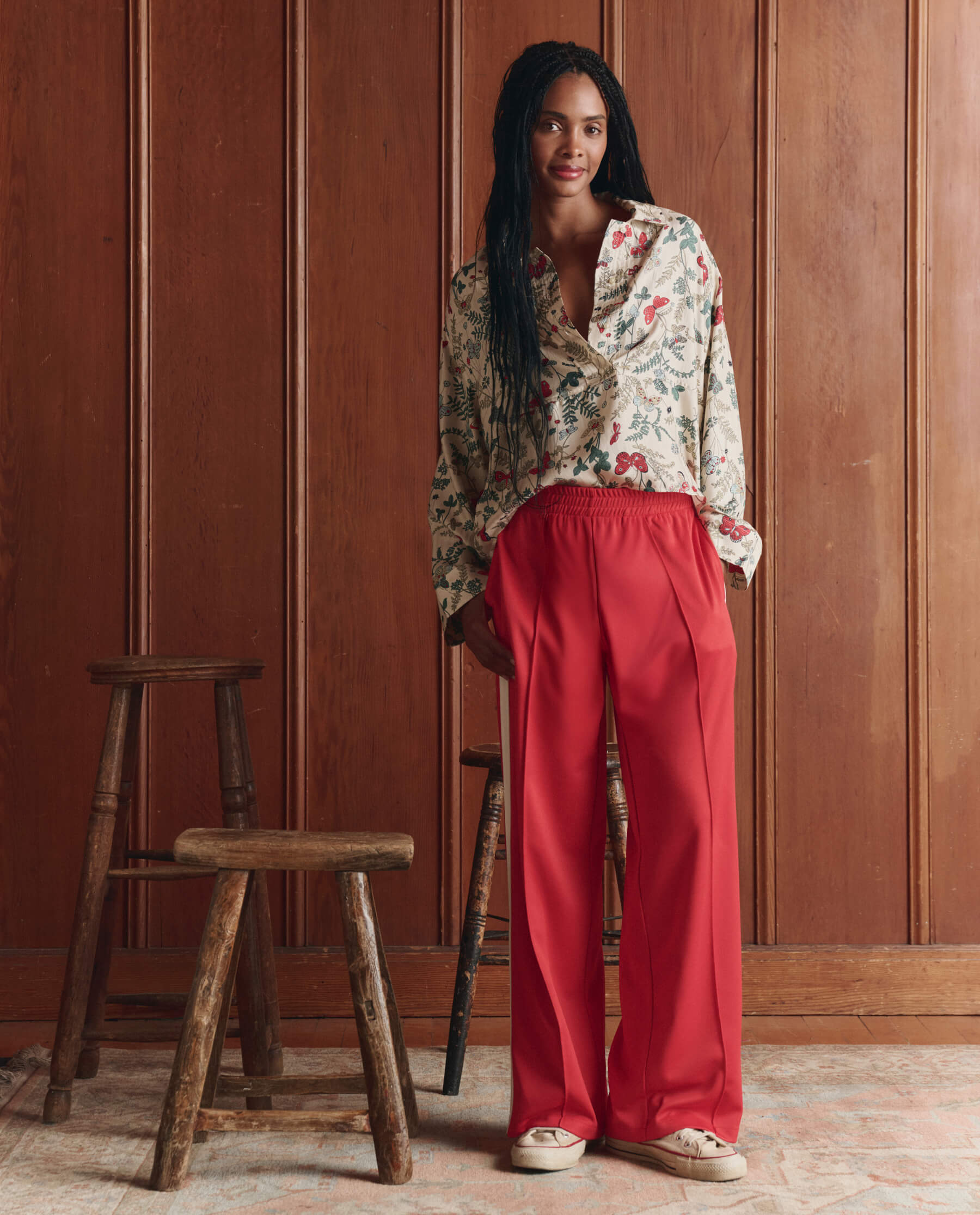 The Meadow Henley Top. -- Floating Butterfly