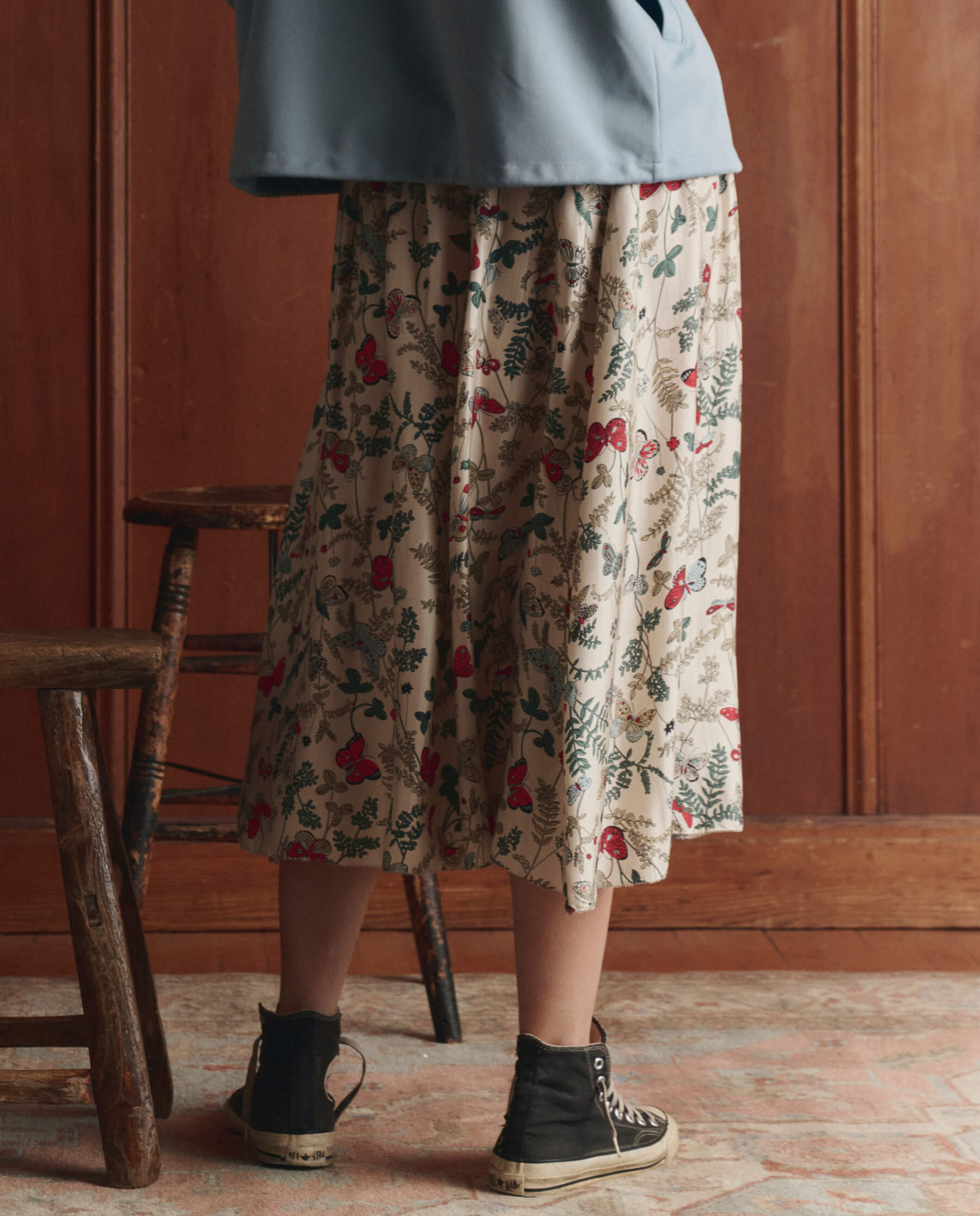 The Canary Skirt. -- Floating Butterfly