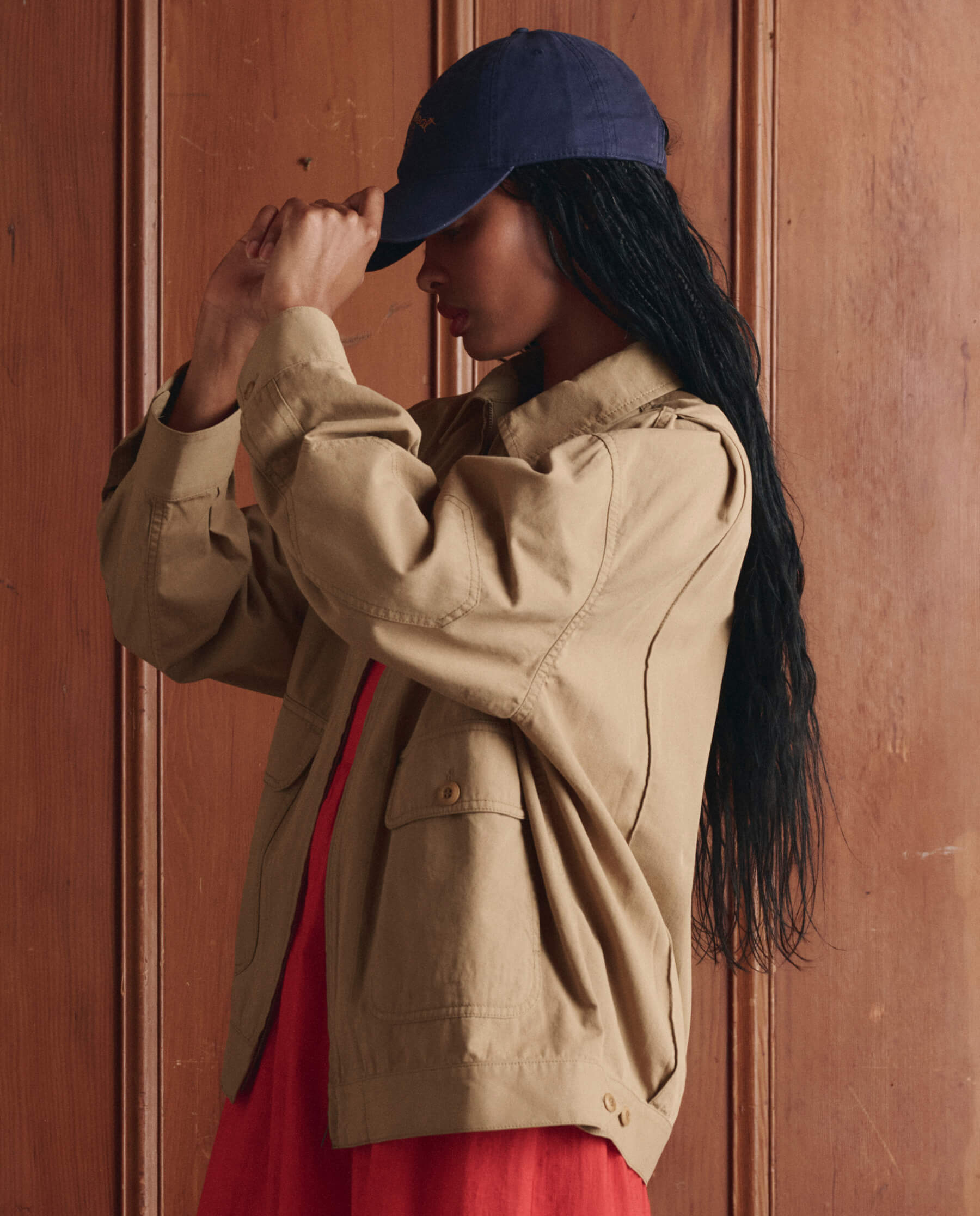 The Folsom Jacket. -- Khaki