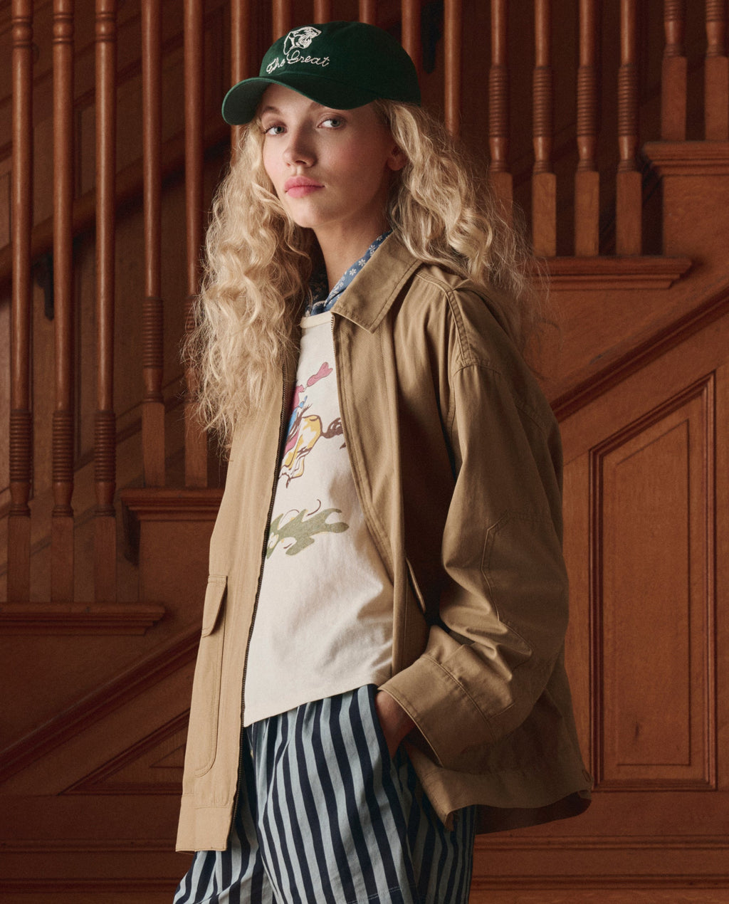 The Folsom Jacket. -- Khaki