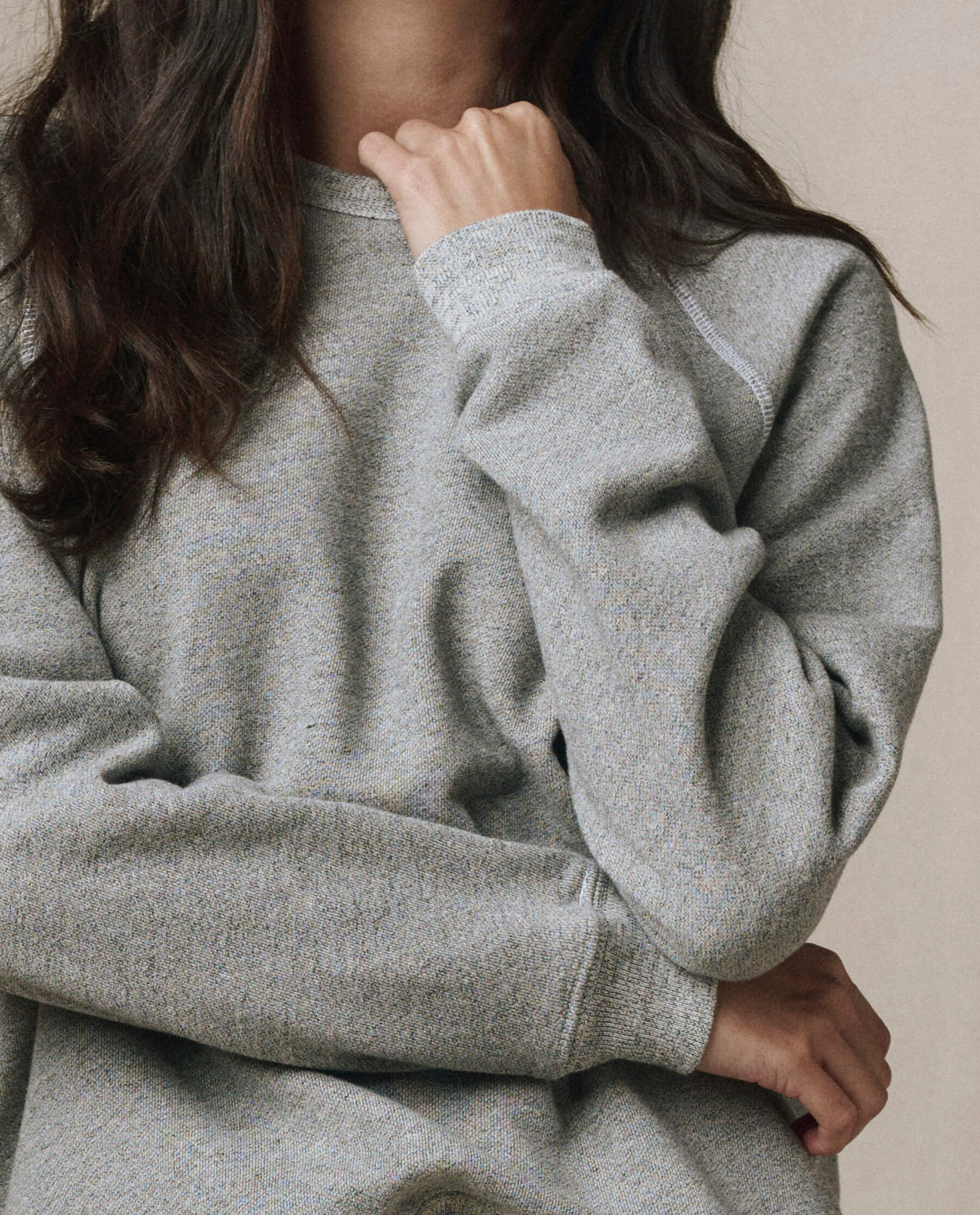 The Rookie Sweatshirt. Solid -- Varsity Grey