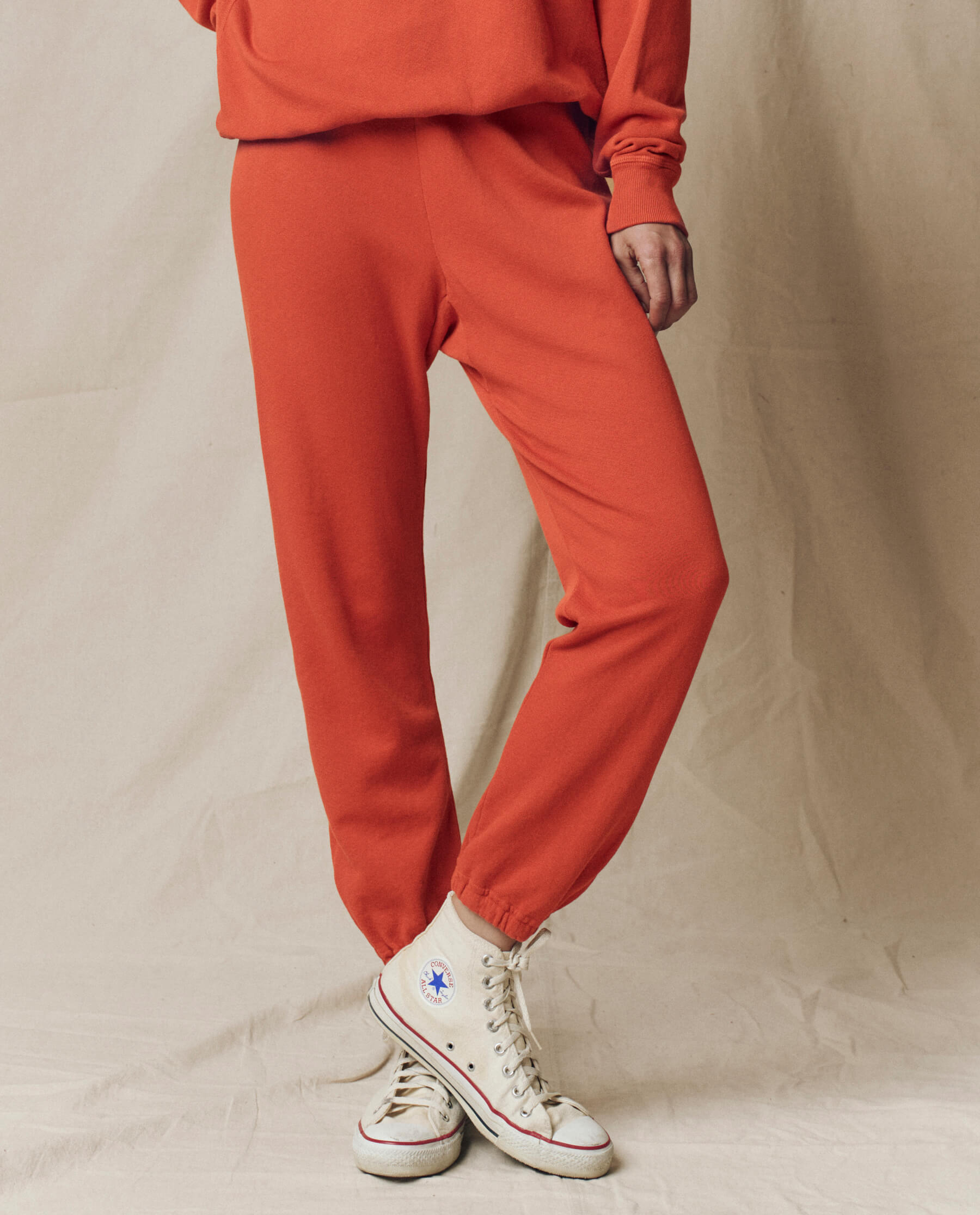 The Stadium Sweatpant. Solid -- Desert Clay