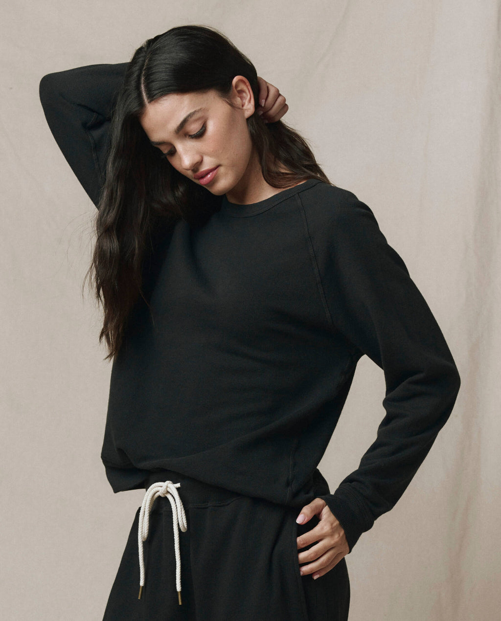 The Rookie Sweatshirt. Solid -- Almost Black
