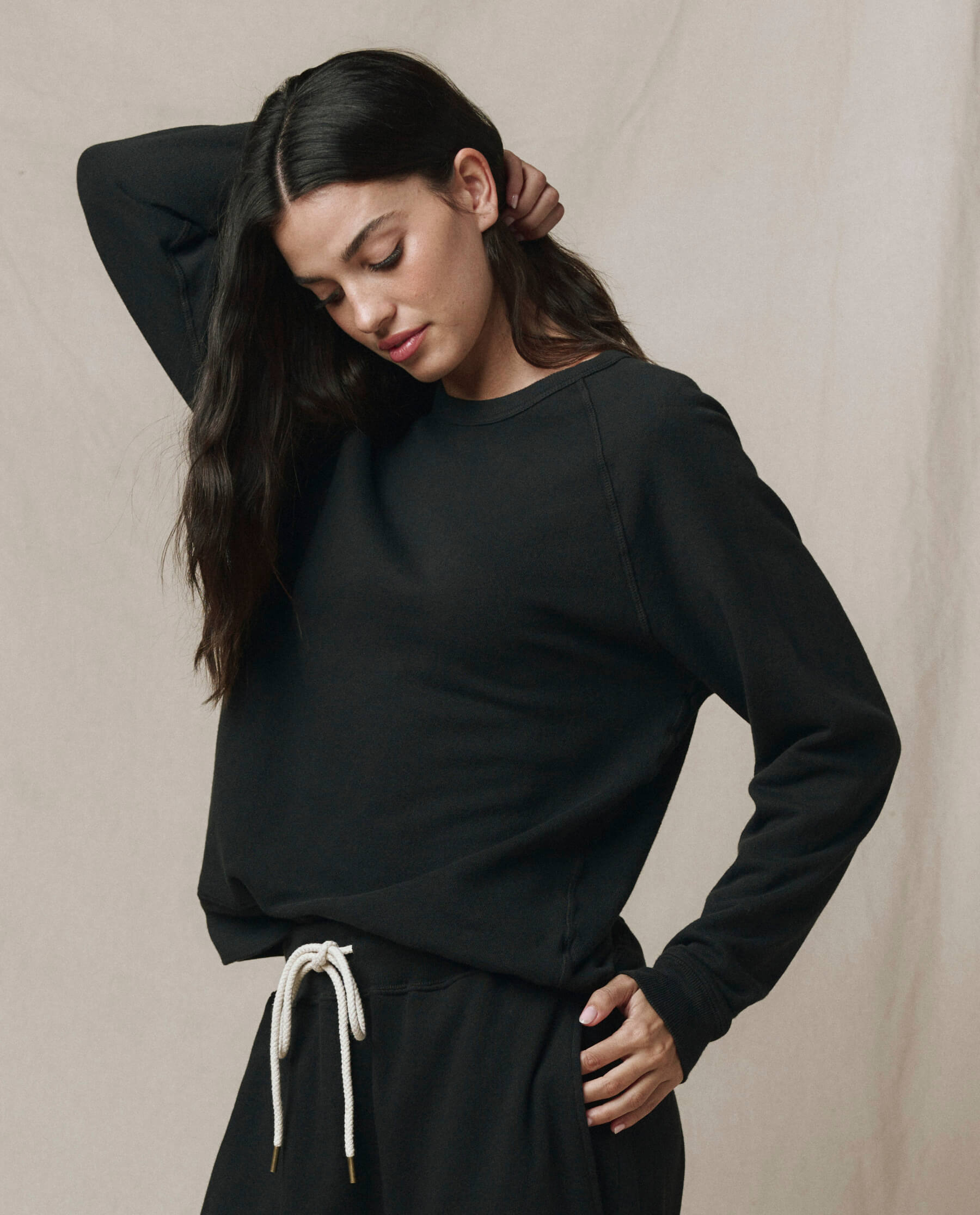 The Rookie Sweatshirt. Solid -- Almost Black