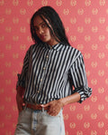 The Daily Button Up. -- Blue Club Stripe