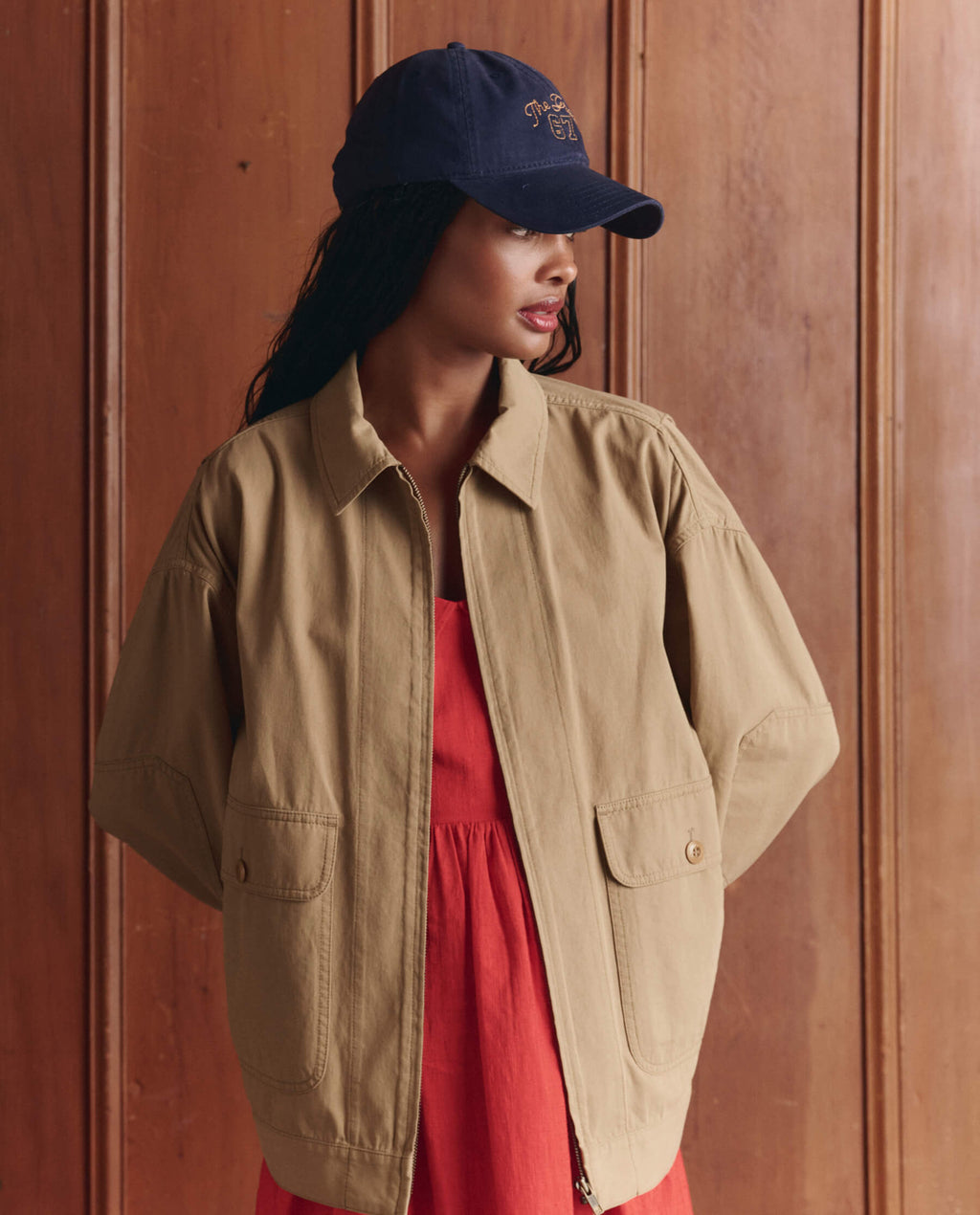 The Folsom Jacket. -- Khaki
