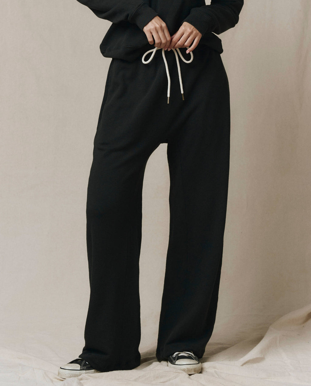 The Horseshoe Sweatpant. Solid -- Almost Black