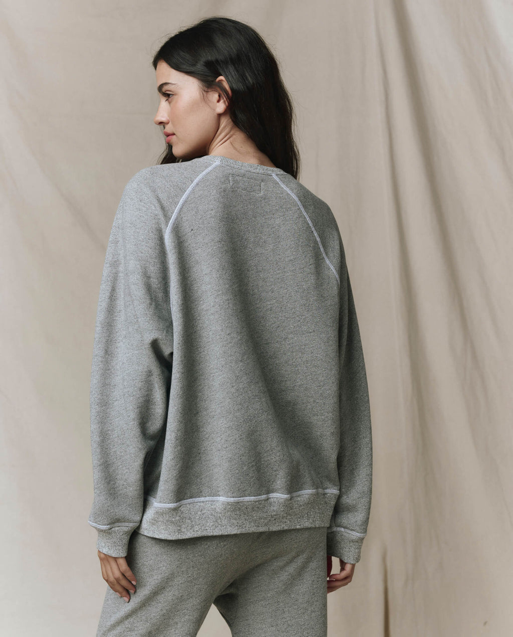 The Slouch Sweatshirt. Solid -- Varsity Grey
