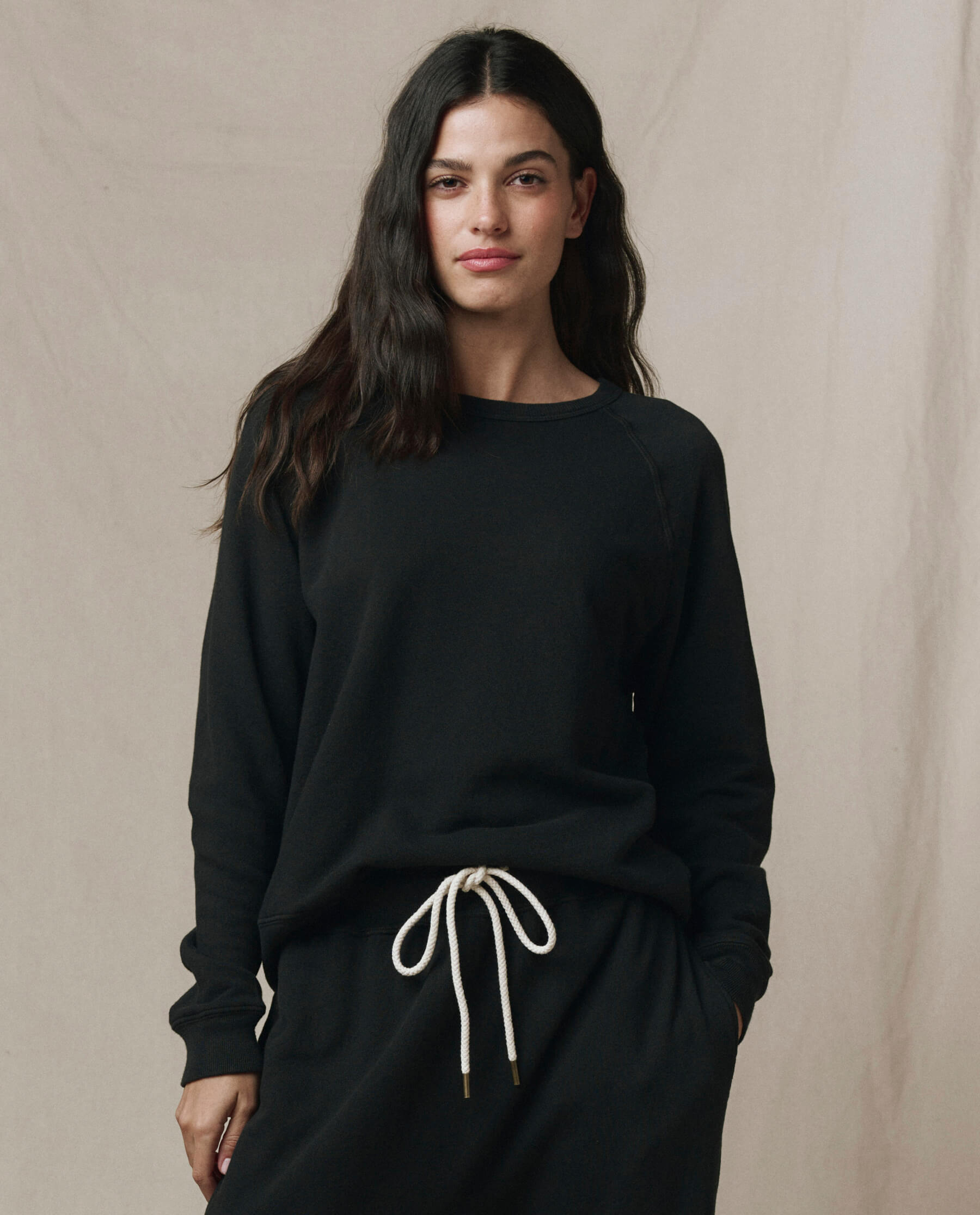 The Rookie Sweatshirt. Solid -- Almost Black