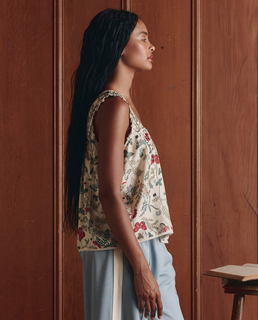 The Victorian Pleat Tank. -- Floating Butterfly
