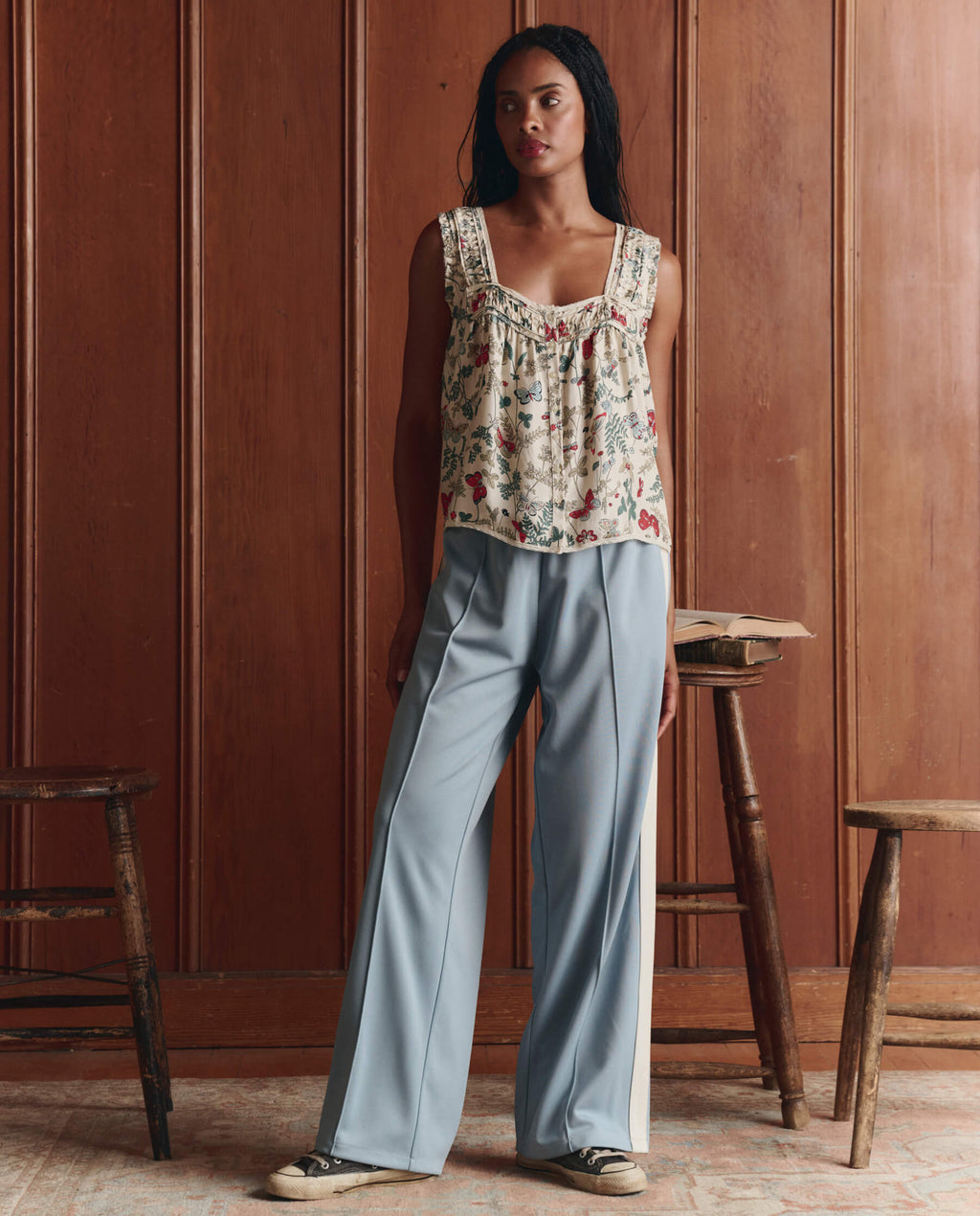 The Victorian Pleat Tank. -- Floating Butterfly