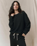The College Sweatshirt. Solid -- Almost Black