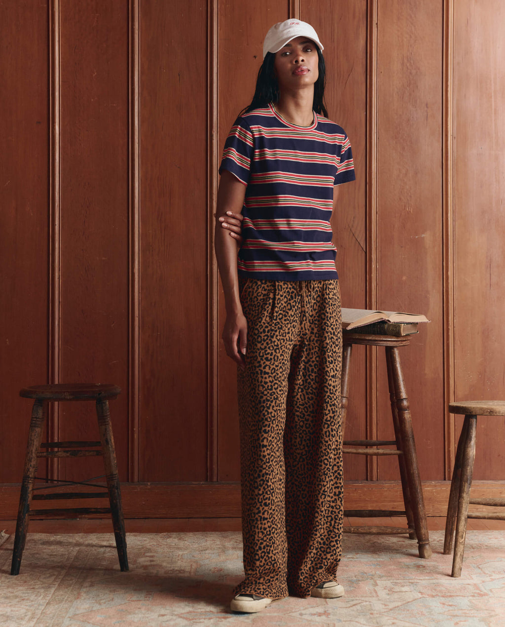 The Relaxed Trouser Pant. -- Leopard