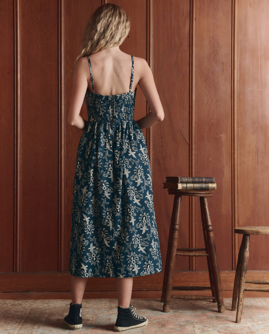 The Verse Dress. -- Indigo Bandana