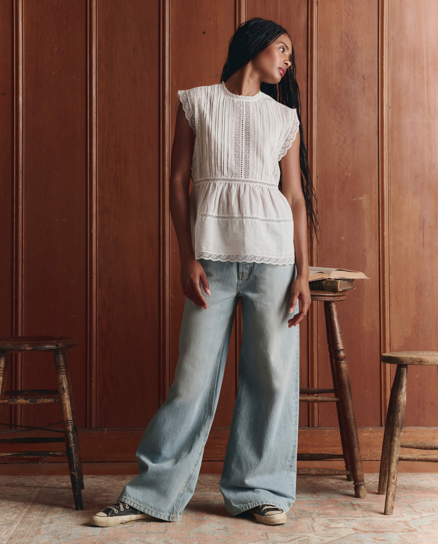 The Sonnet Top. -- True White