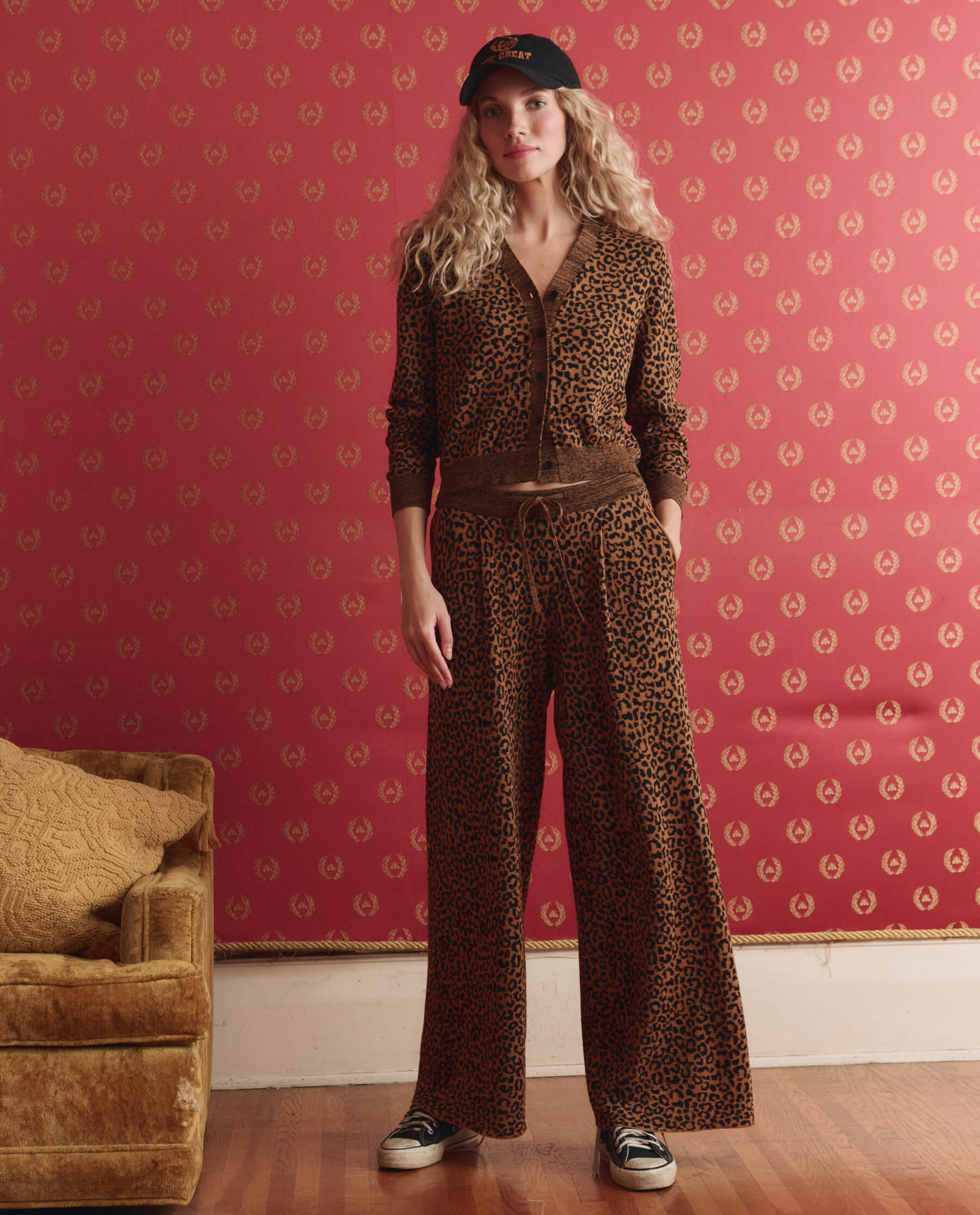 The Relaxed Trouser Pant. -- Leopard