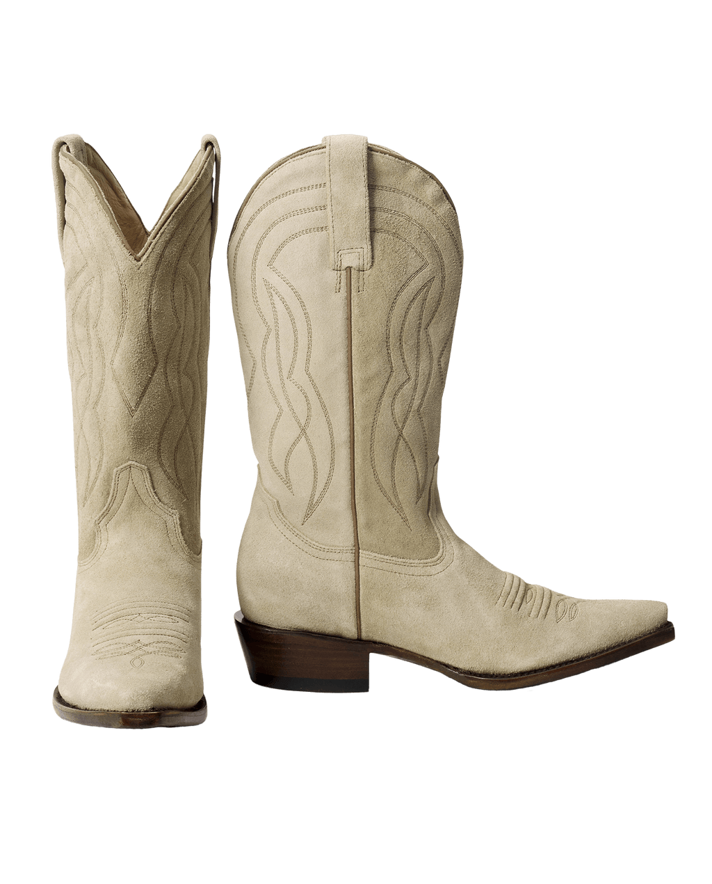 The Cowboy Boot (Suede). -- Pearl