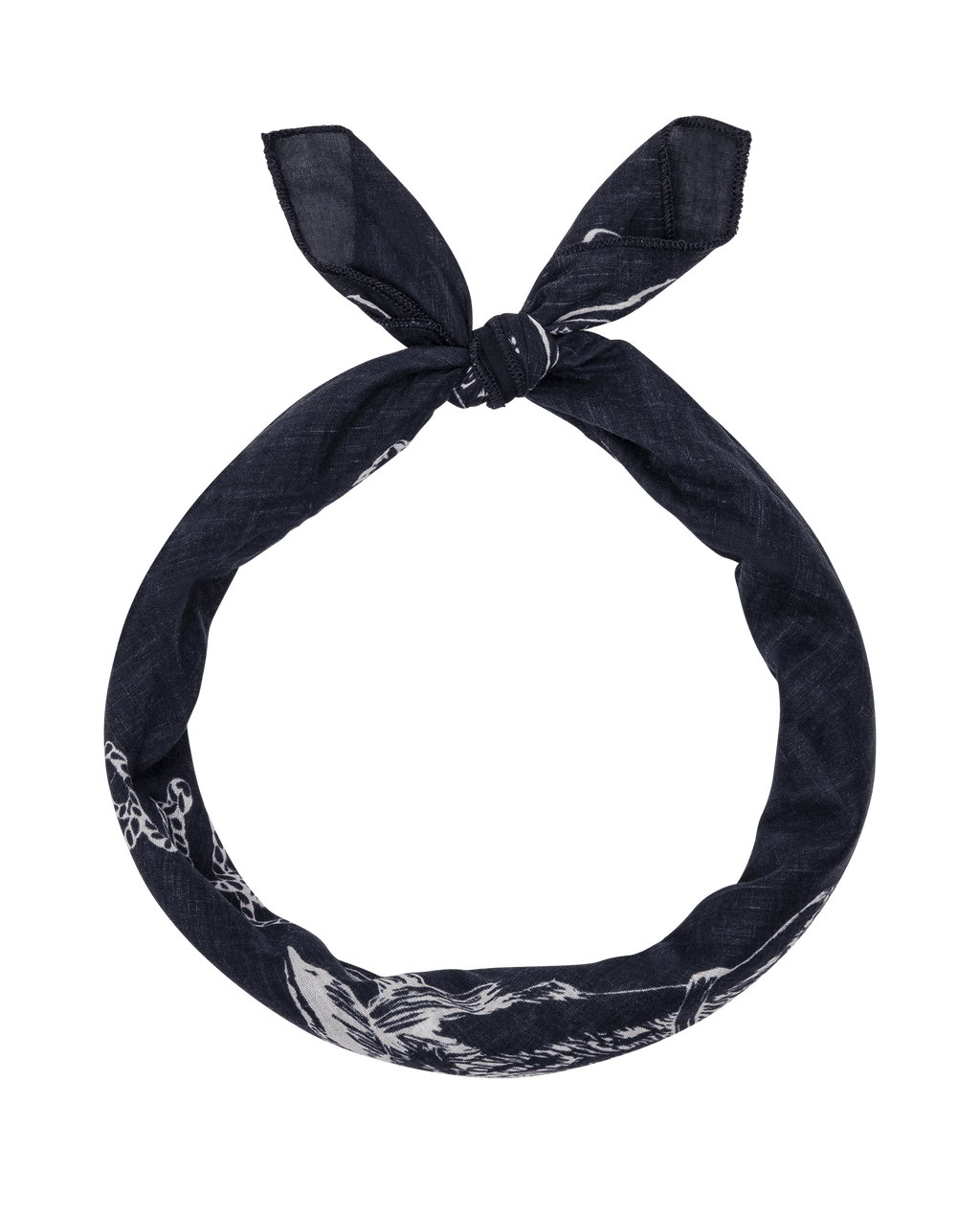 The Stetson Western Bandana. -- Navy