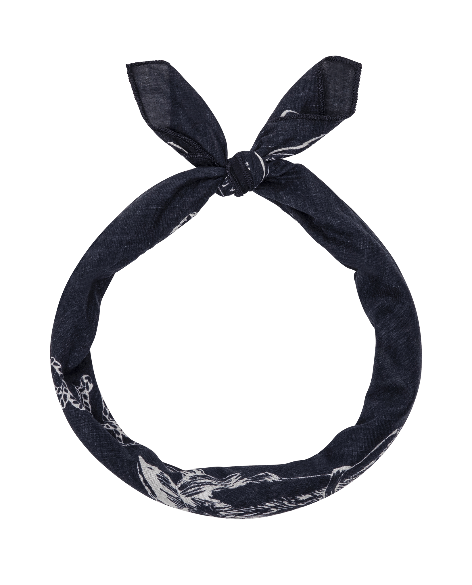 The Stetson Western Bandana. -- Navy