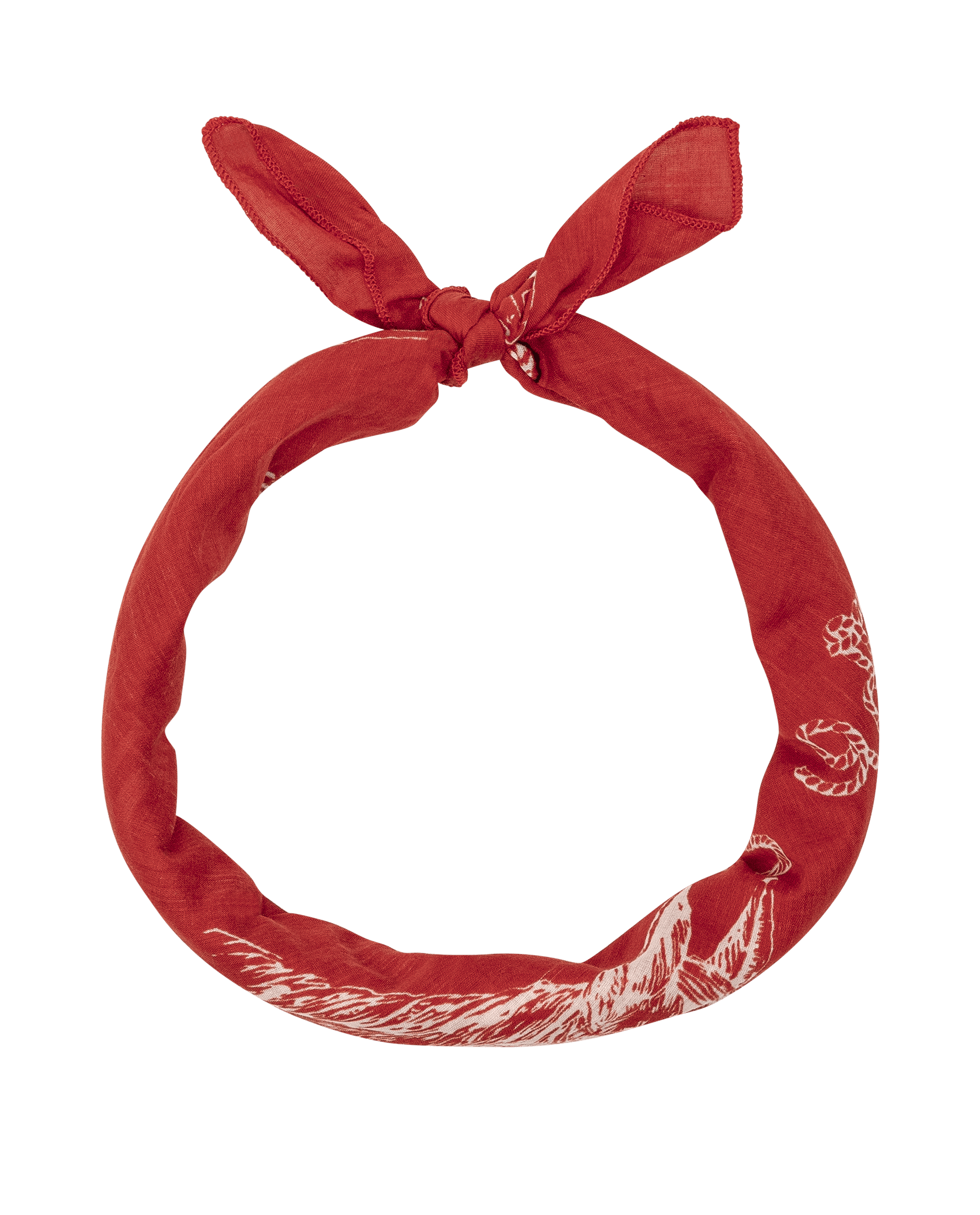 The Stetson Western Bandana. -- Red