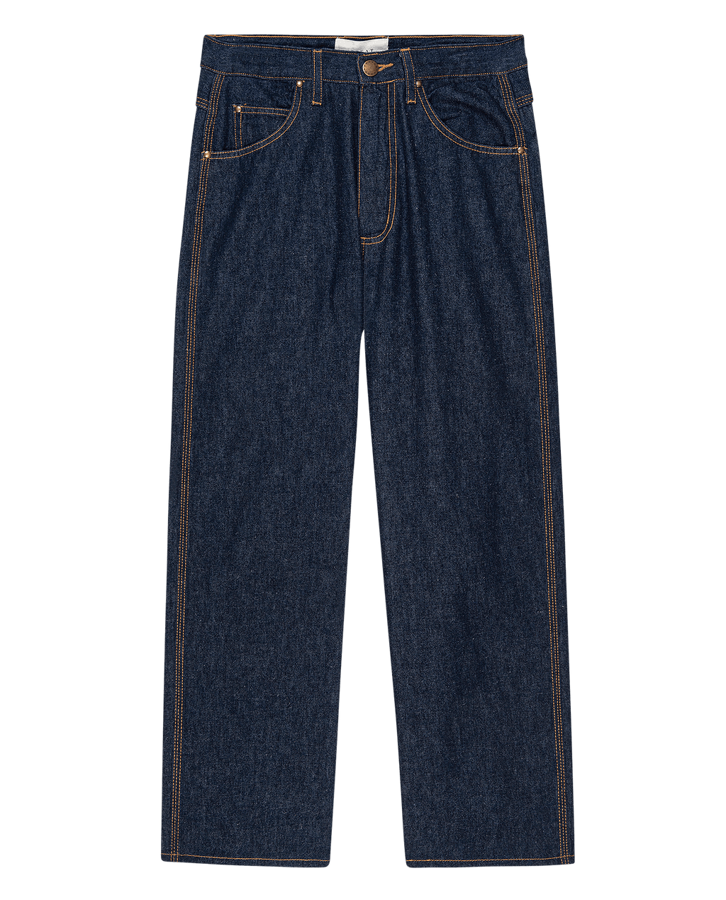 The Cropped Workwear Jean. -- Rinse