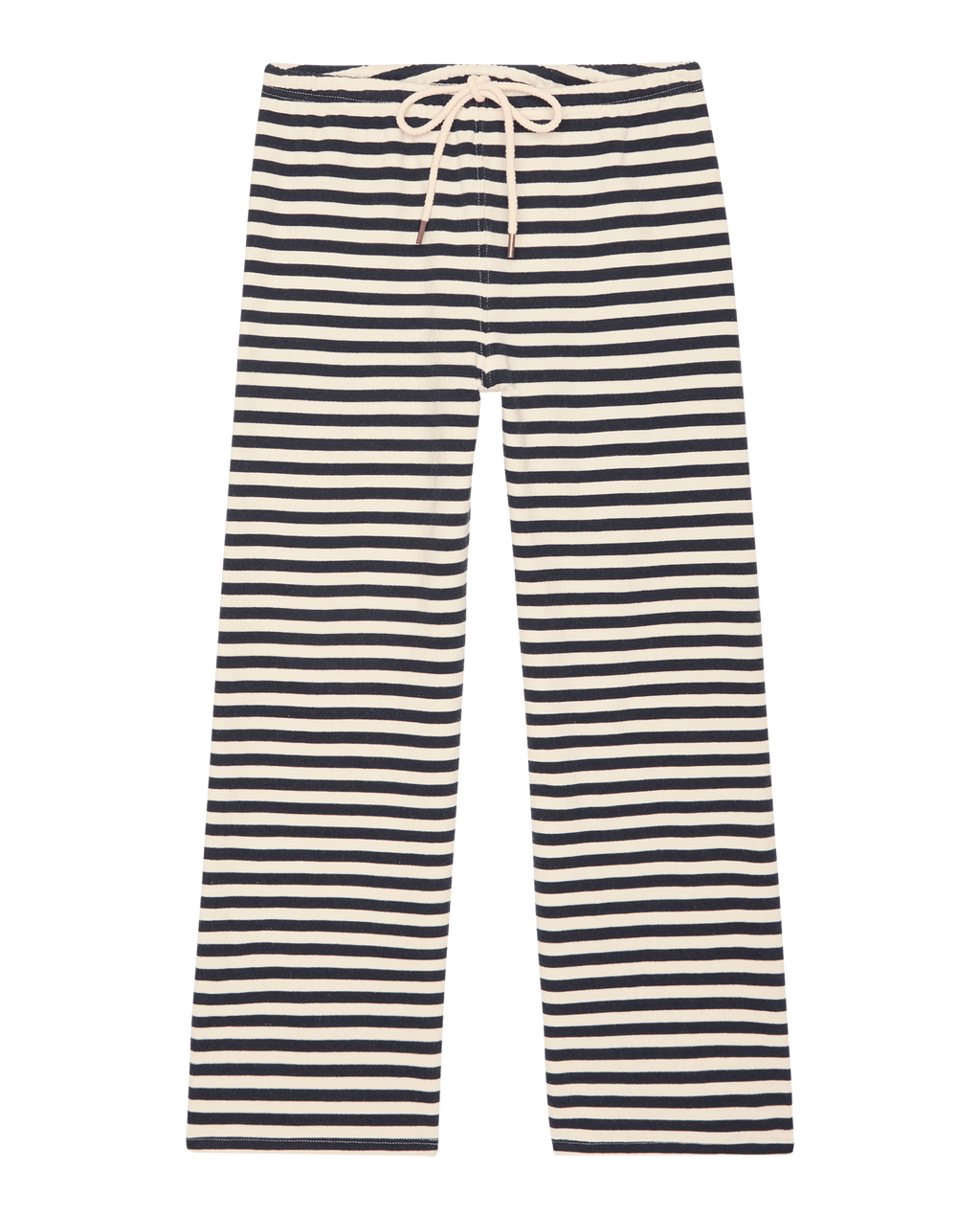 The Lap Sweatpant. -- Navy Sailor Stripe