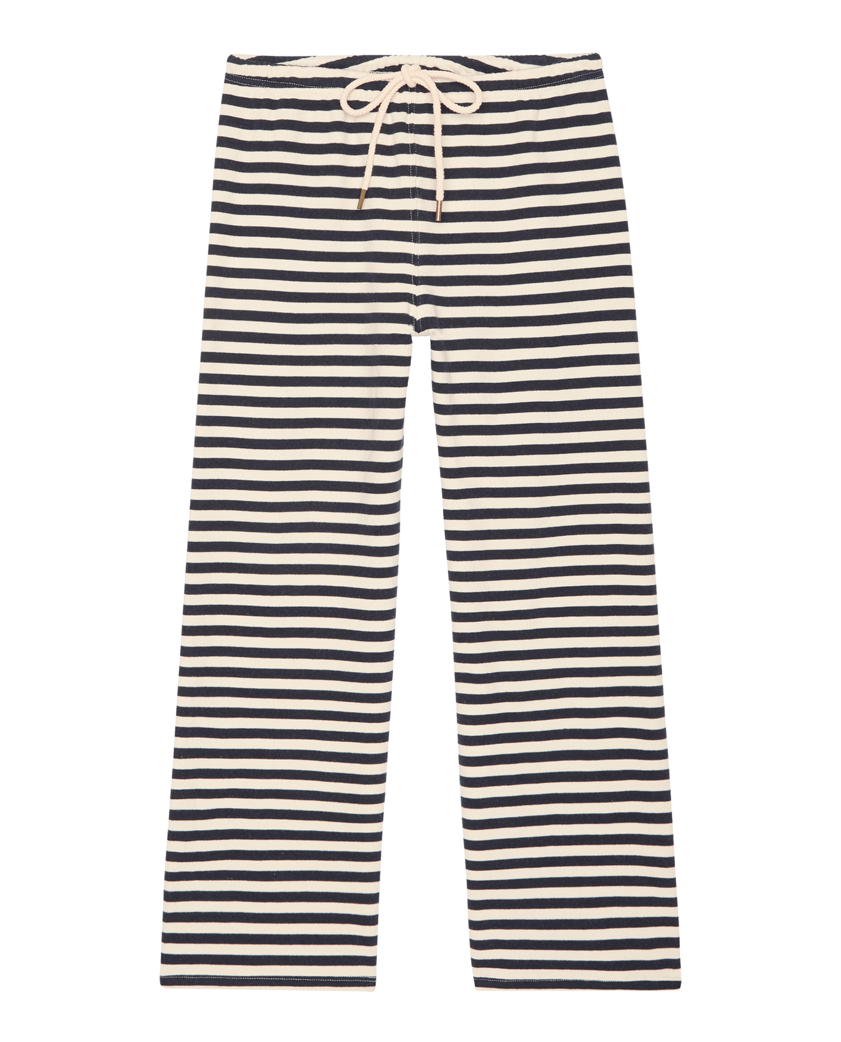 The Lap Sweatpant. -- Navy Sailor Stripe
