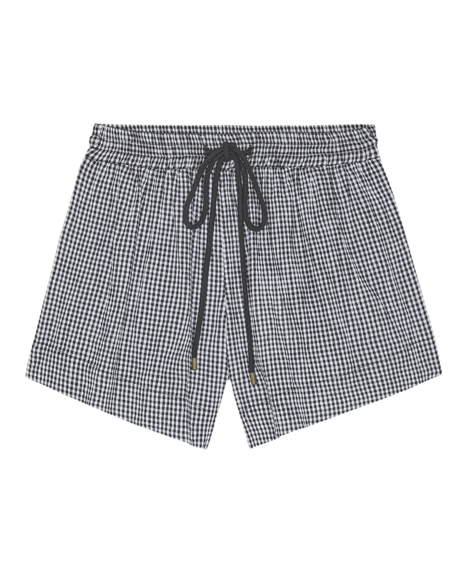 The Delta Short. -- Black And Cream Check
