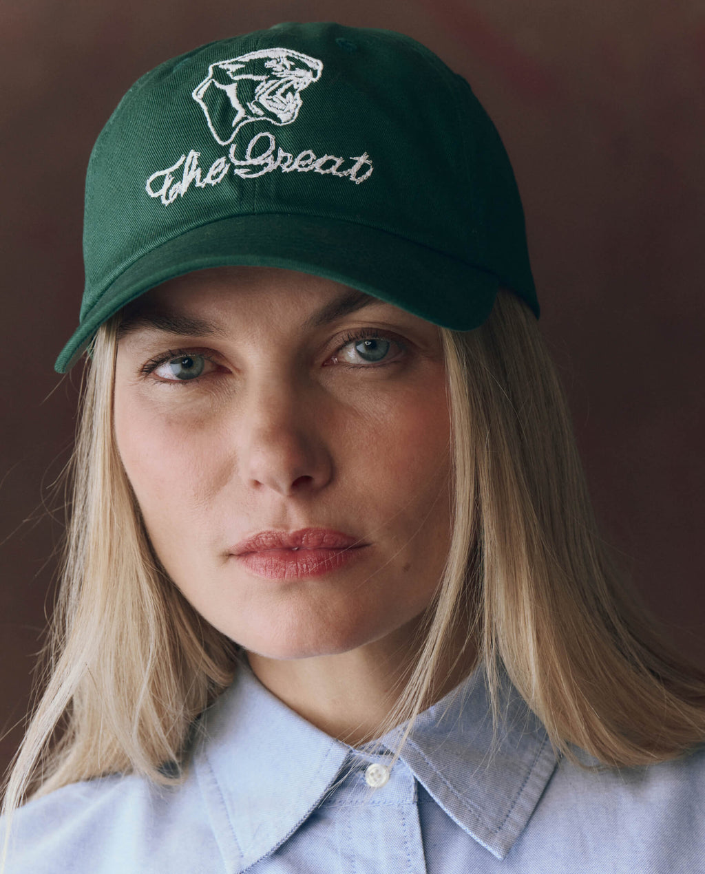 The Baseball Hat. Graphic -- Green