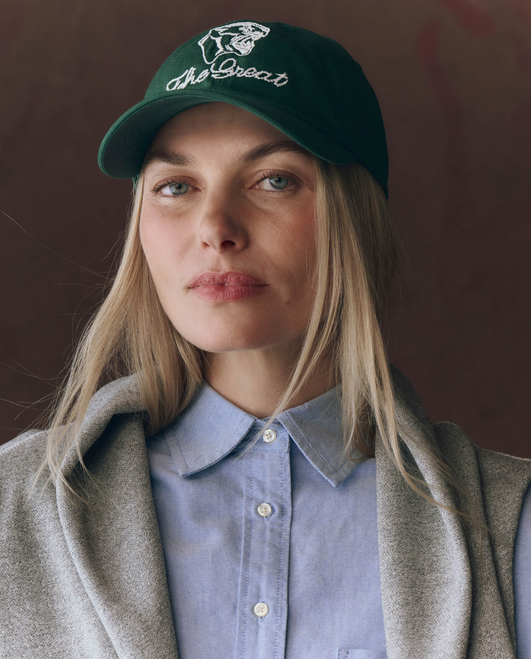 The Baseball Hat. Graphic -- Green
