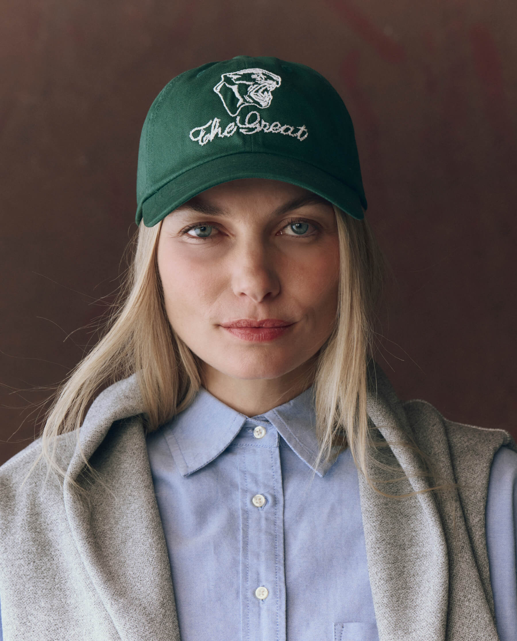 The Baseball Hat. Graphic -- Green