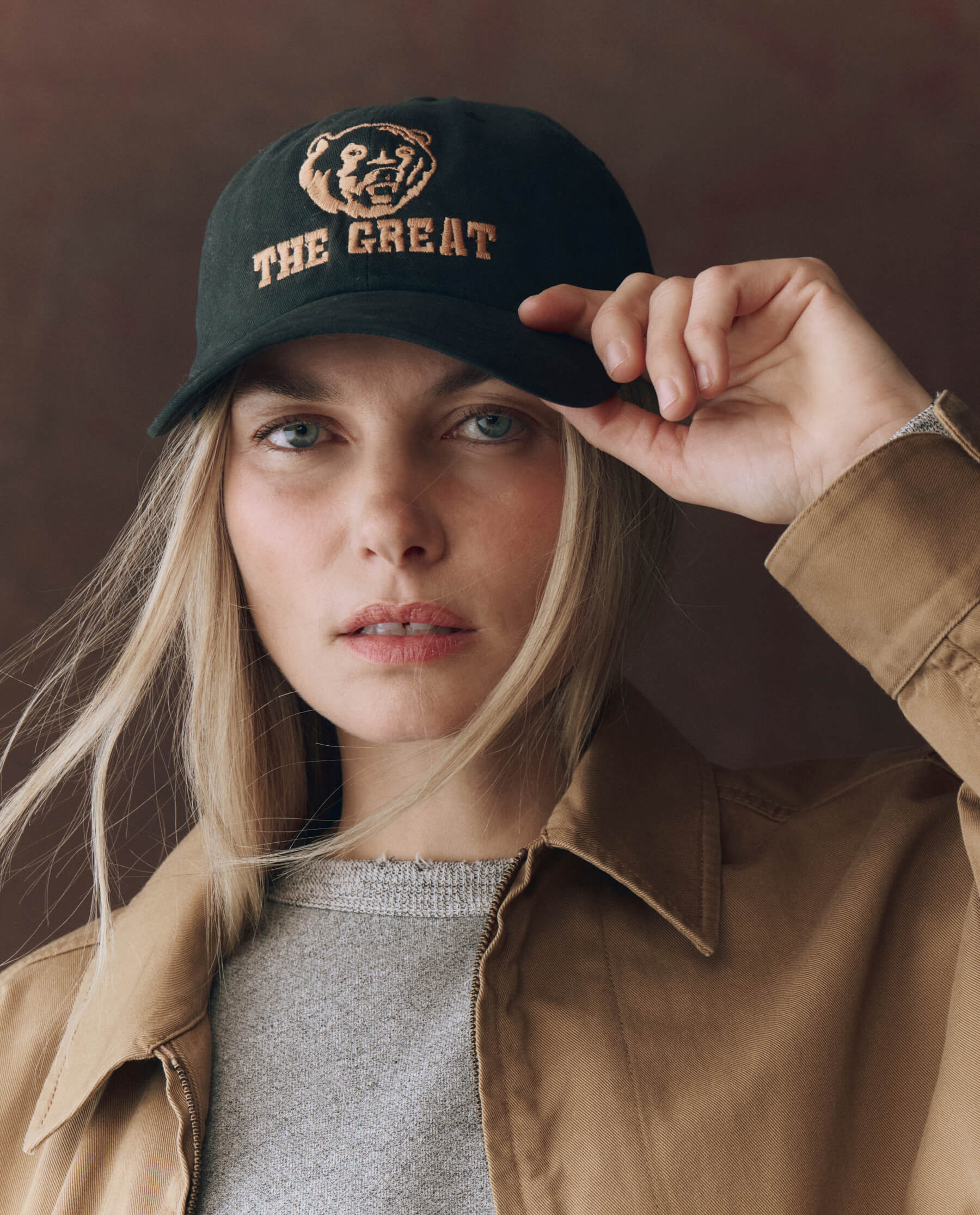 The Baseball Hat. Graphic -- Black