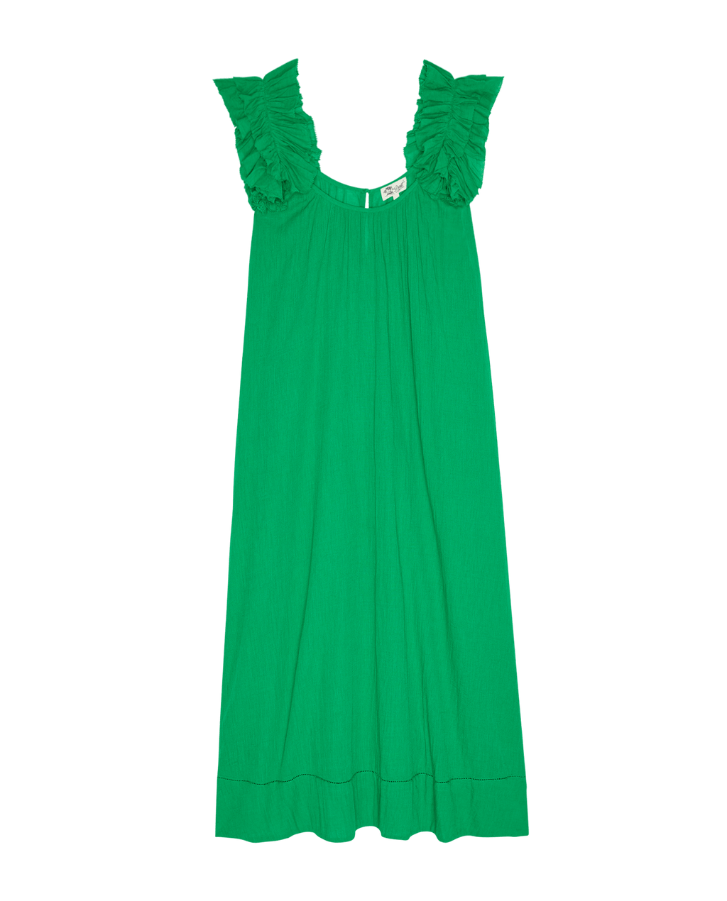 The Ruffle Coverup. -- Bright Sprig