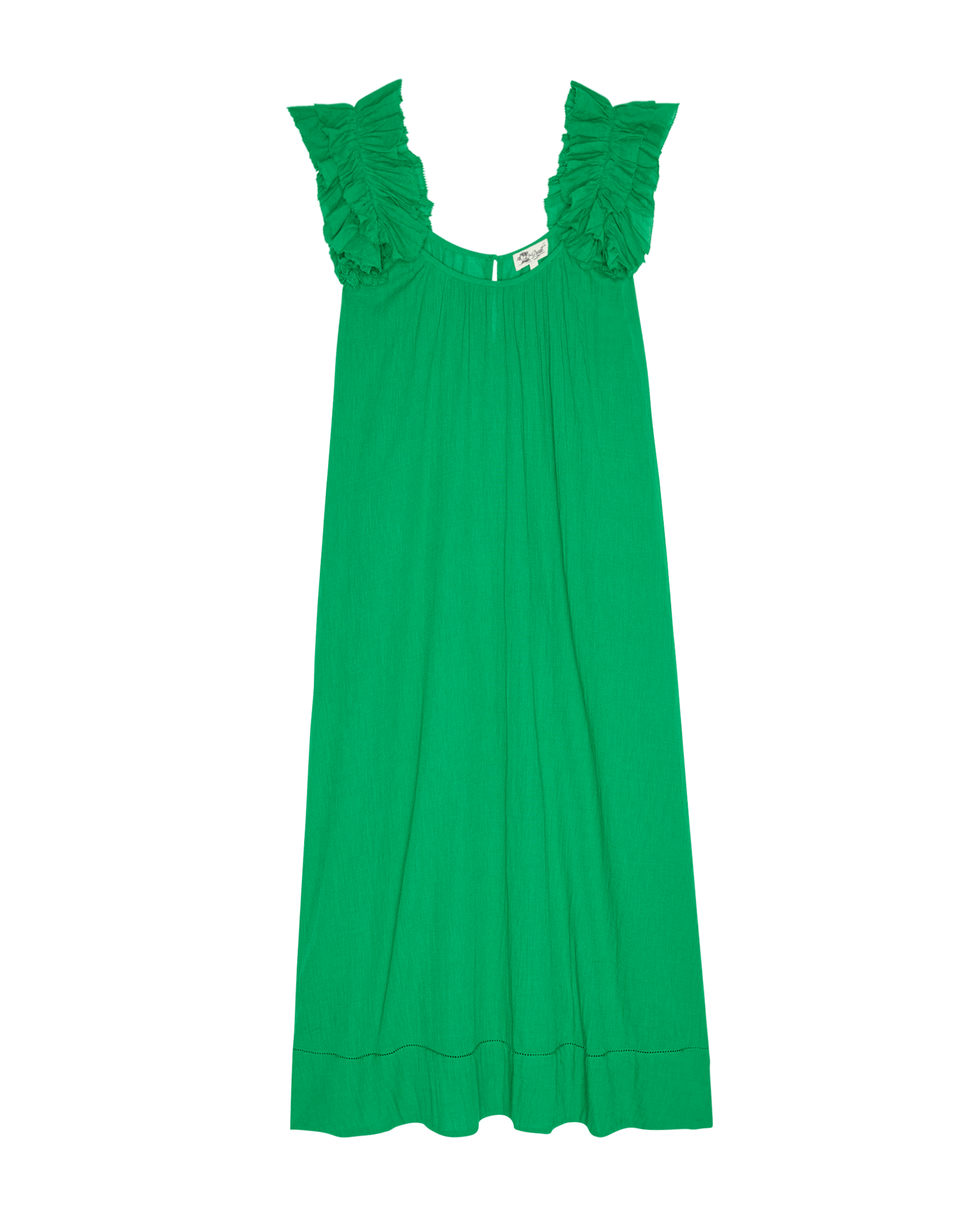 The Ruffle Coverup. -- Bright Sprig