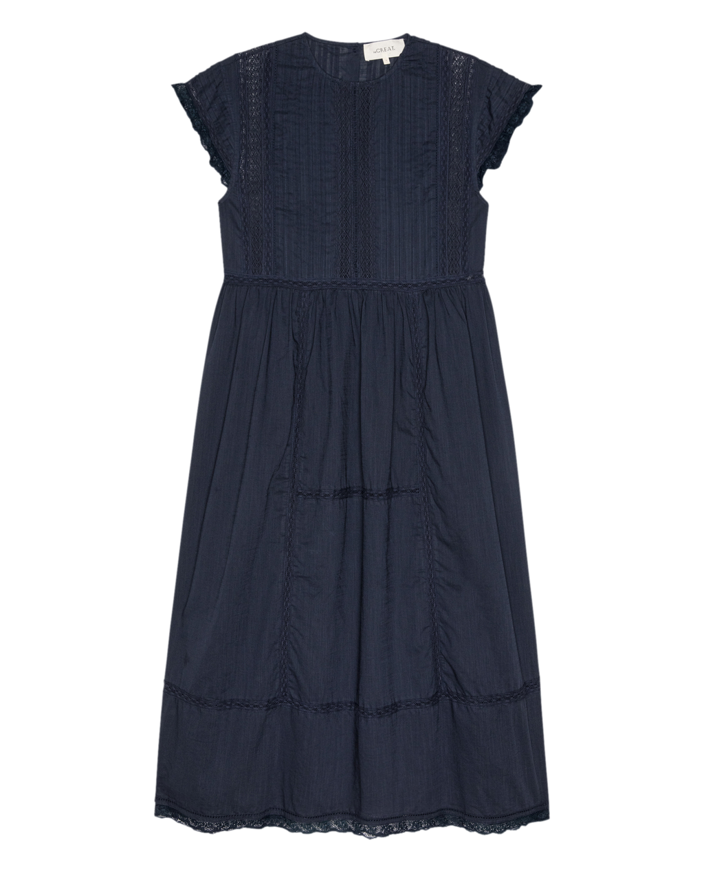 The Sonnet Dress. -- Navy