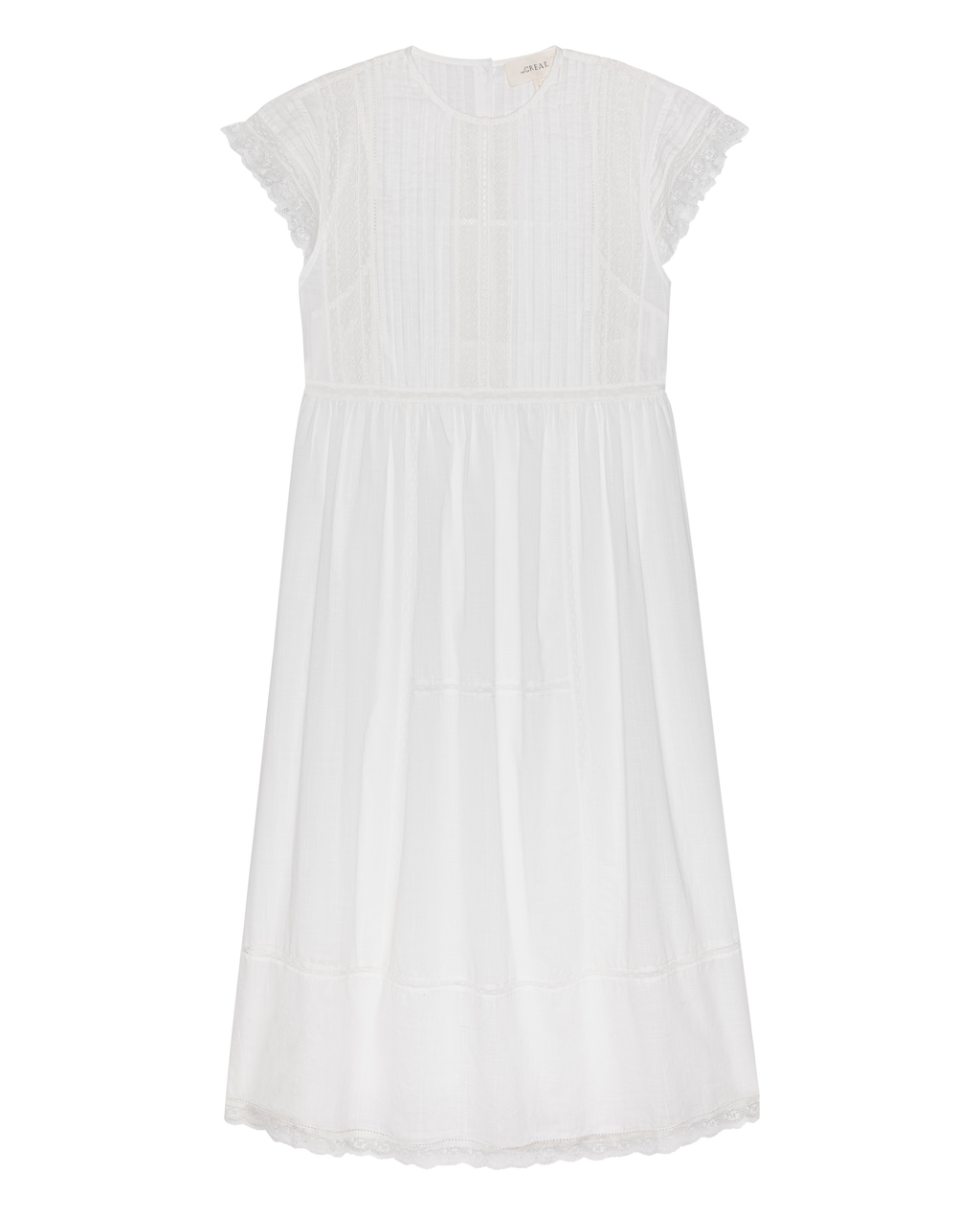 The Sonnet Dress. -- True White