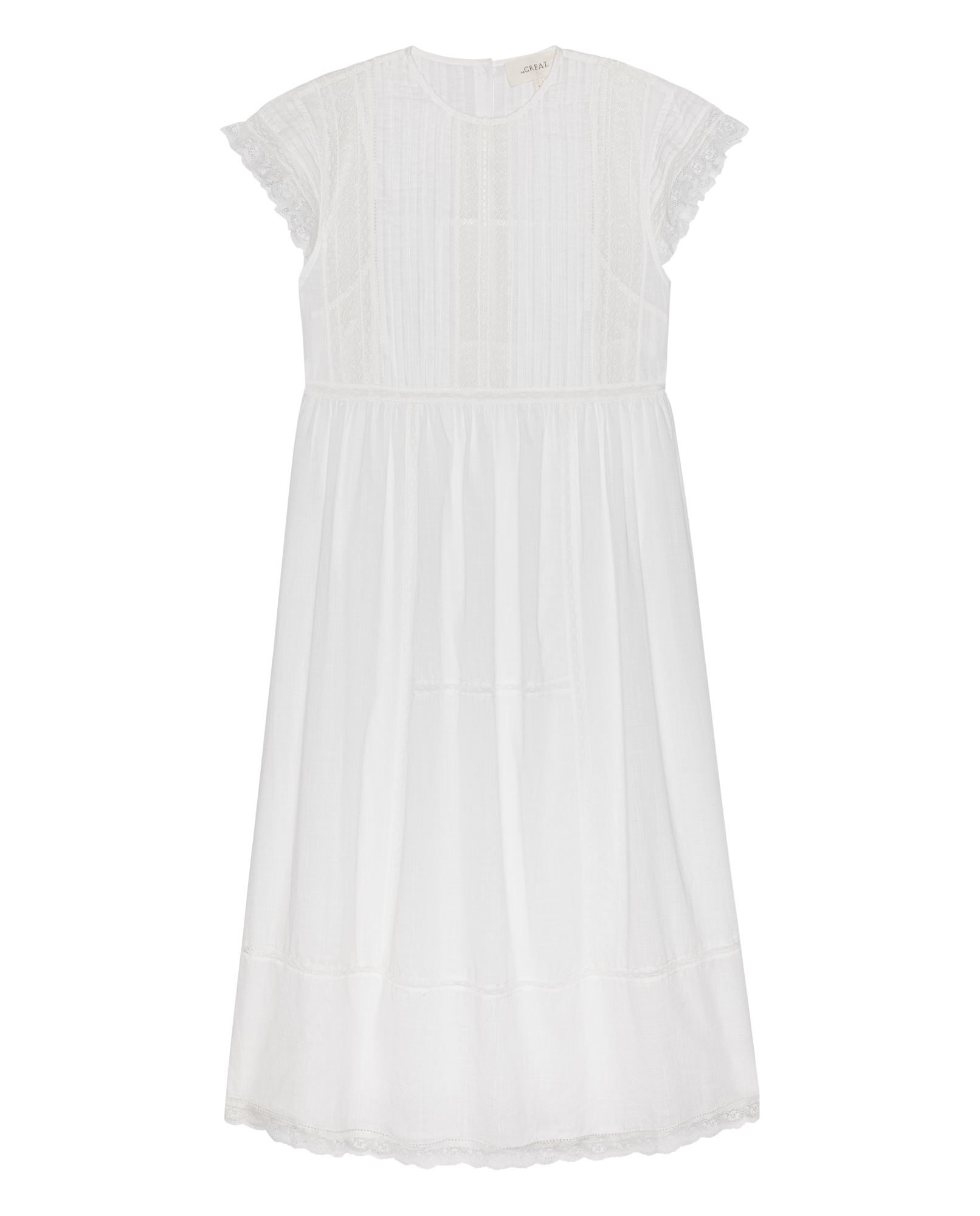 The Sonnet Dress. -- True White
