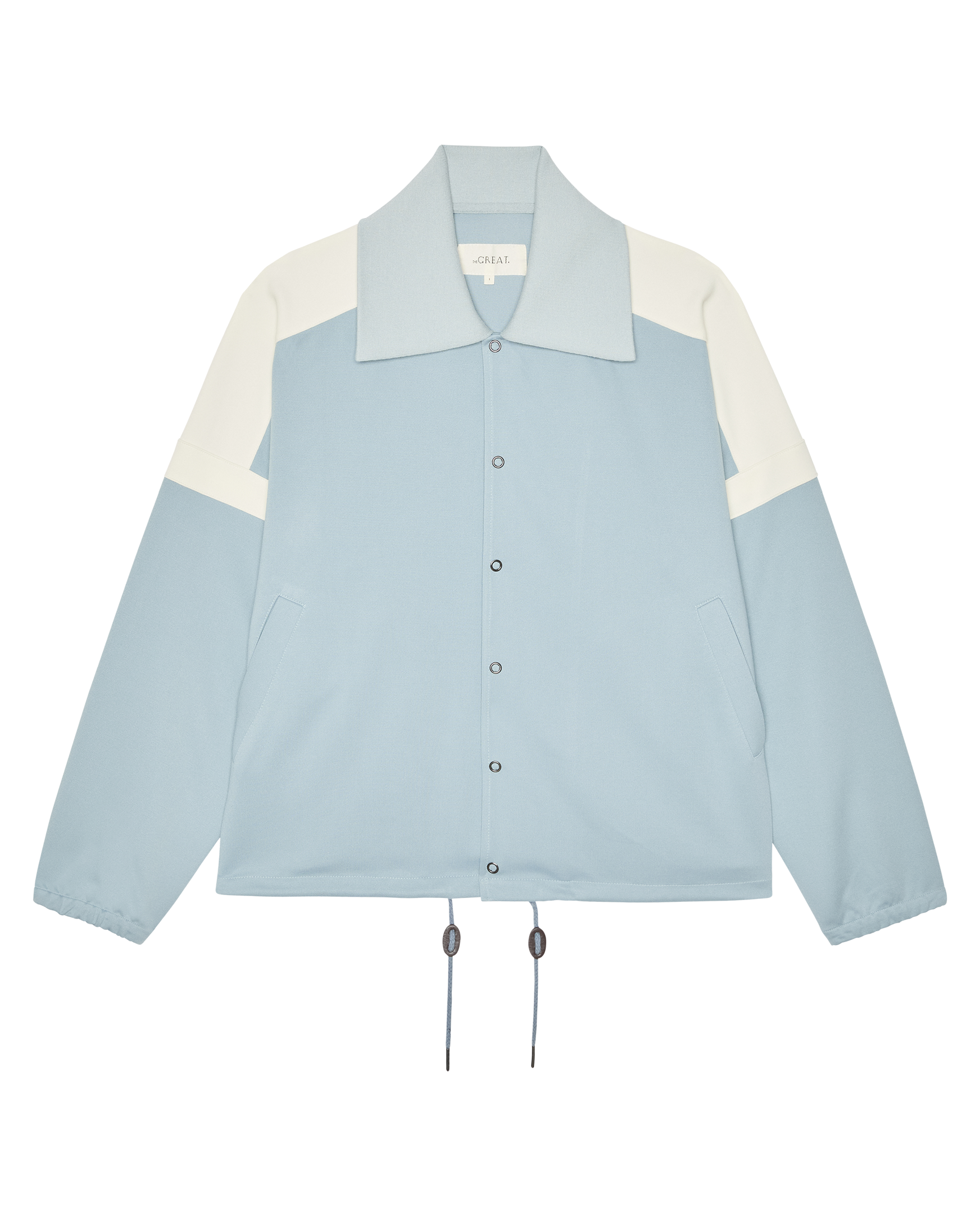 The Trainer Jacket. -- Robin Blue