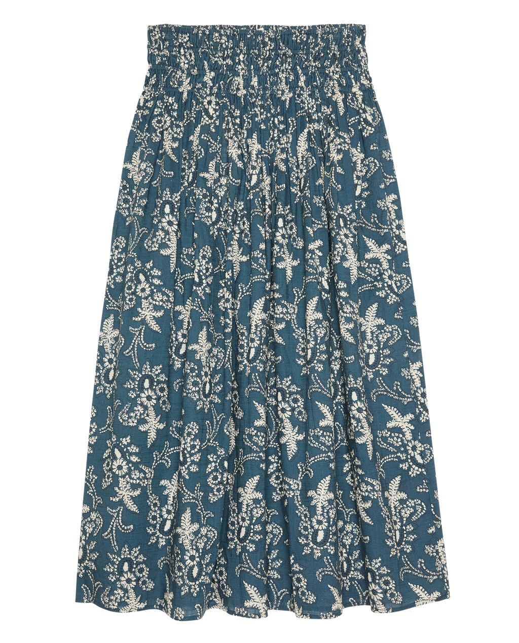 The Viola Skirt. -- Indigo Bandana