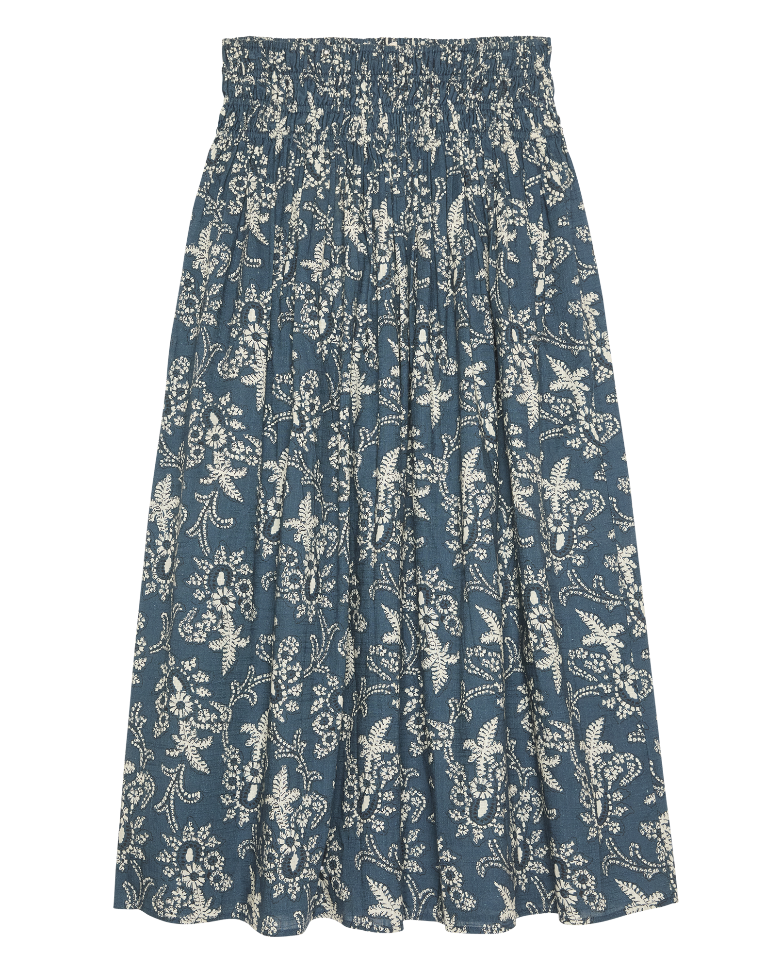 The Viola Skirt. -- Indigo Bandana