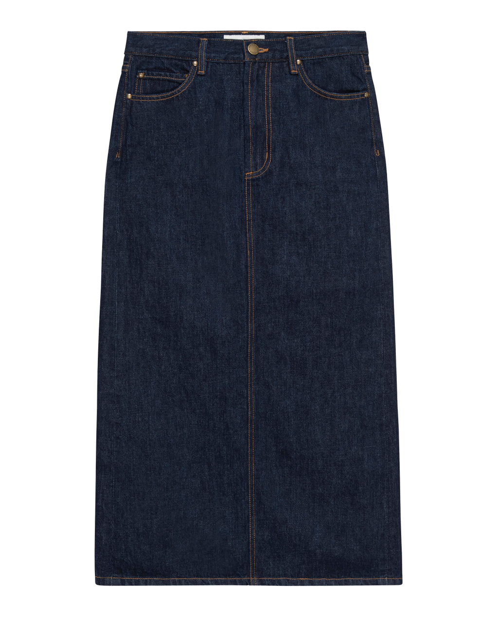 The Column Skirt. -- Midnight Rinse