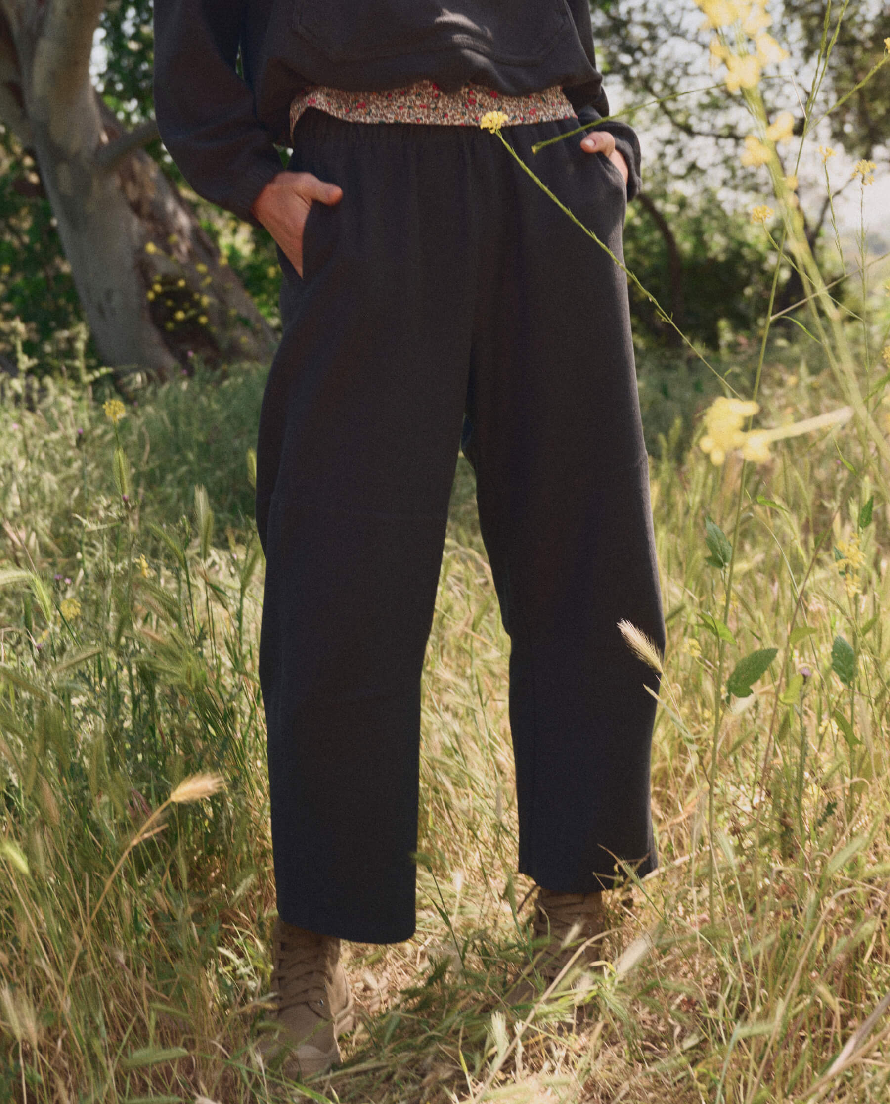 The Roam Sweatpant. -- Washed Black
