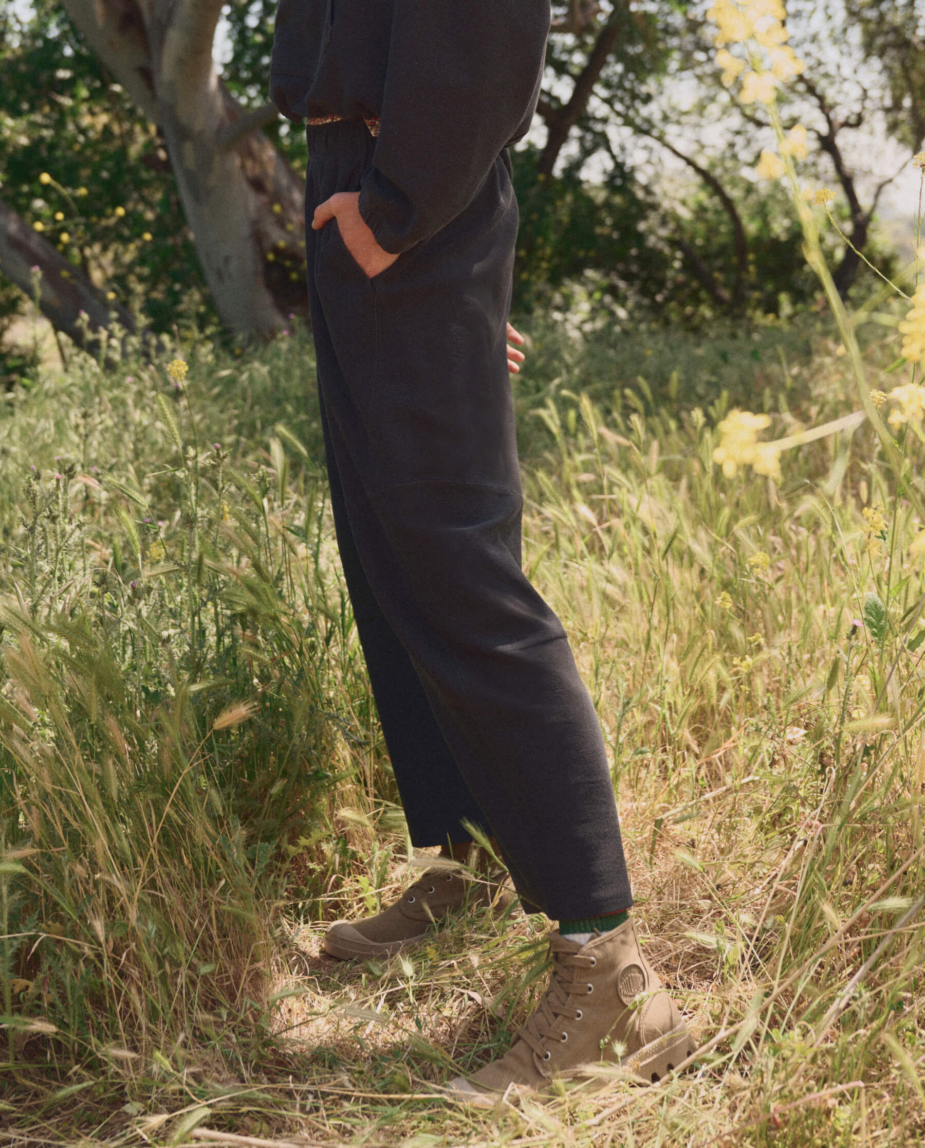 The Roam Sweatpant. -- Washed Black