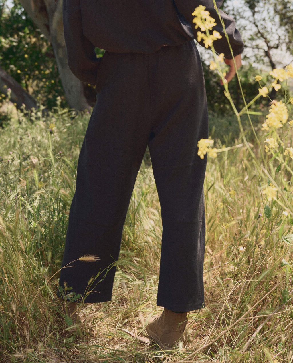 The Roam Sweatpant. -- Washed Black