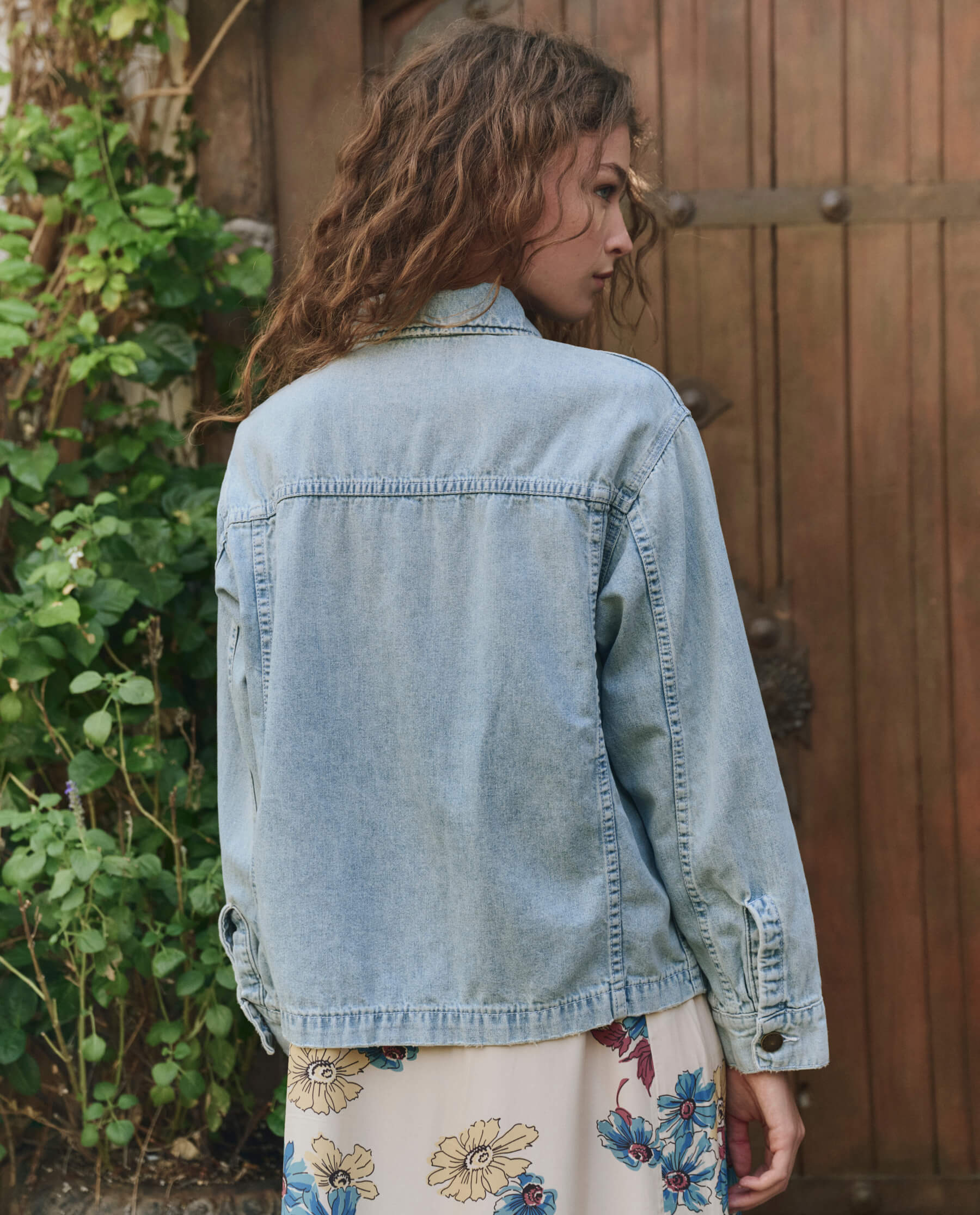 The Zip Front Chore Jacket. -- Dakota Wash