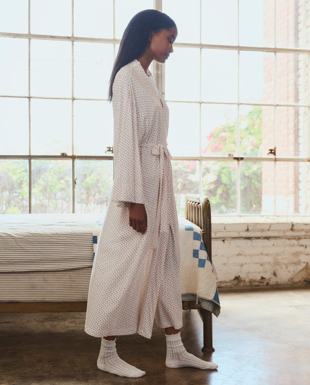 The Jersey Sleep Robe. -- Calico Rose
